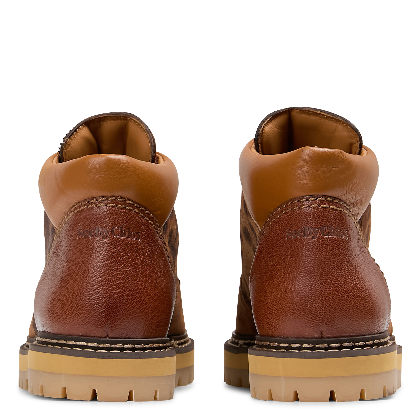 Two-tone boots SEE BY CHLOE Brown