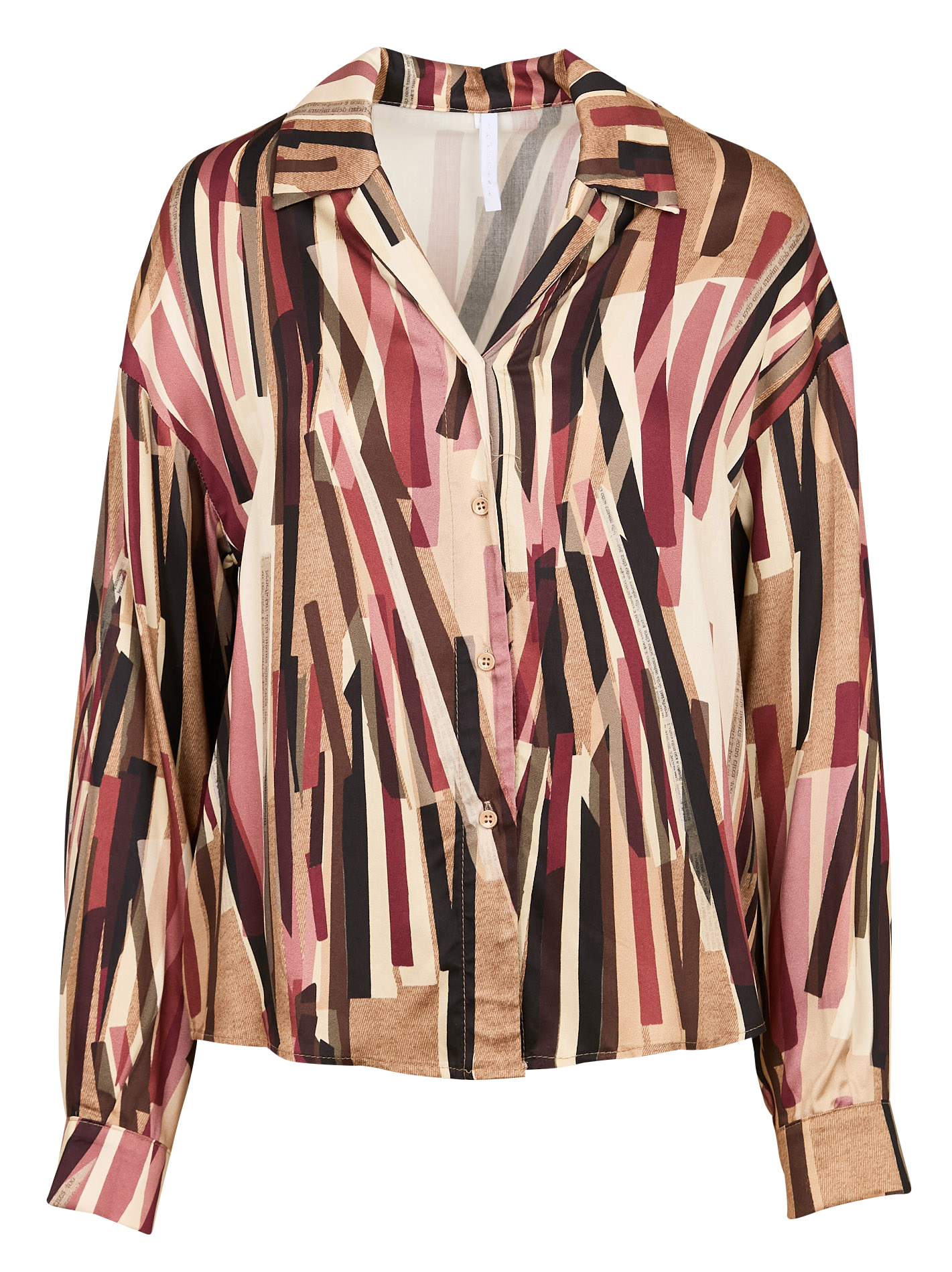 Chemise col classique imprimée IMPERIAL Beige