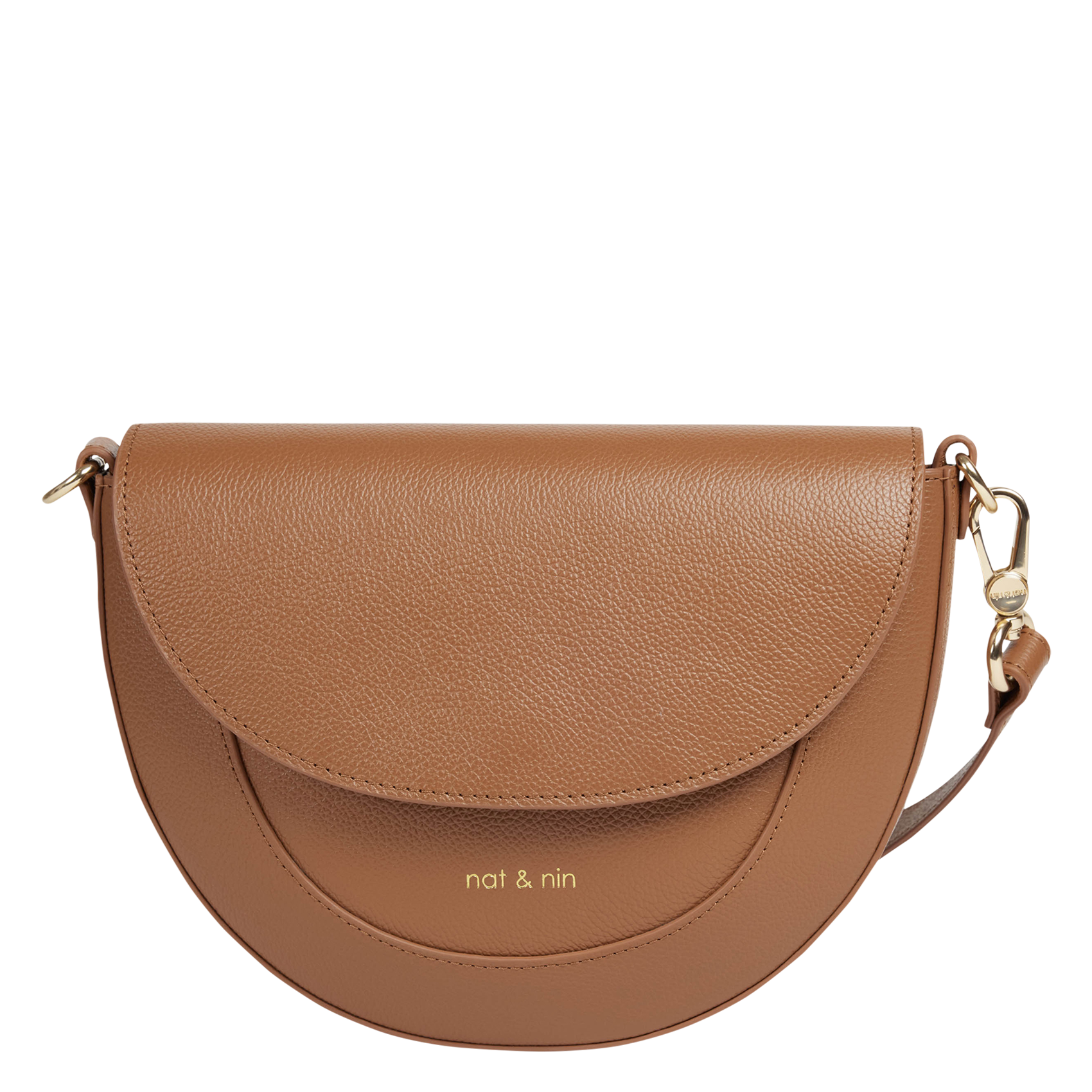 Aktentasche aus Nubukleder NAT & NIN Braun