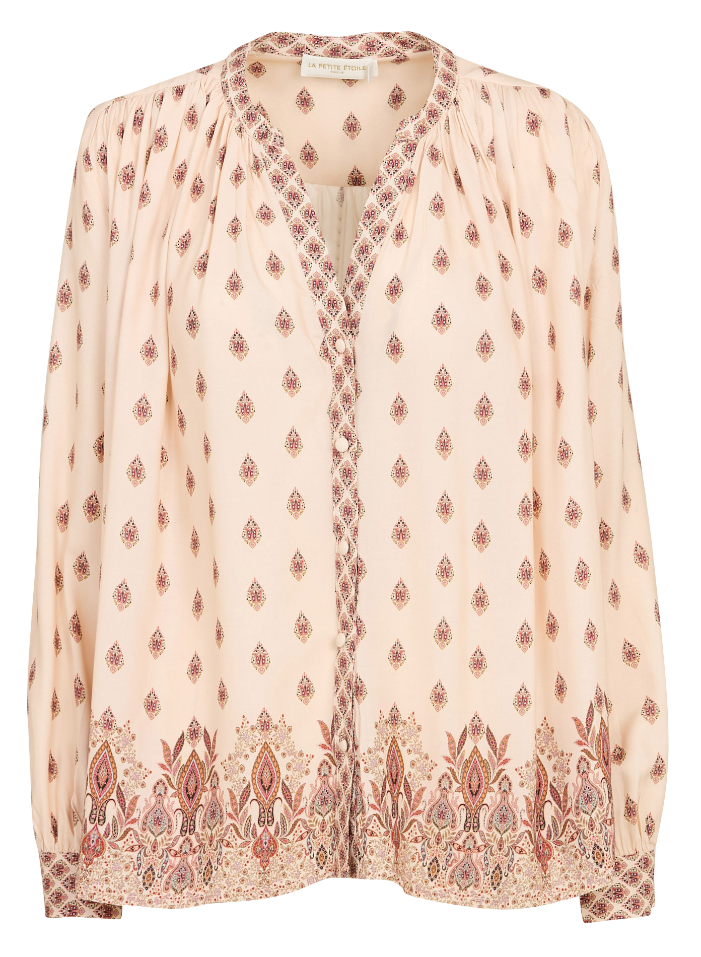 Loose-fit printed blouse LA PETITE ETOILE Multicolored