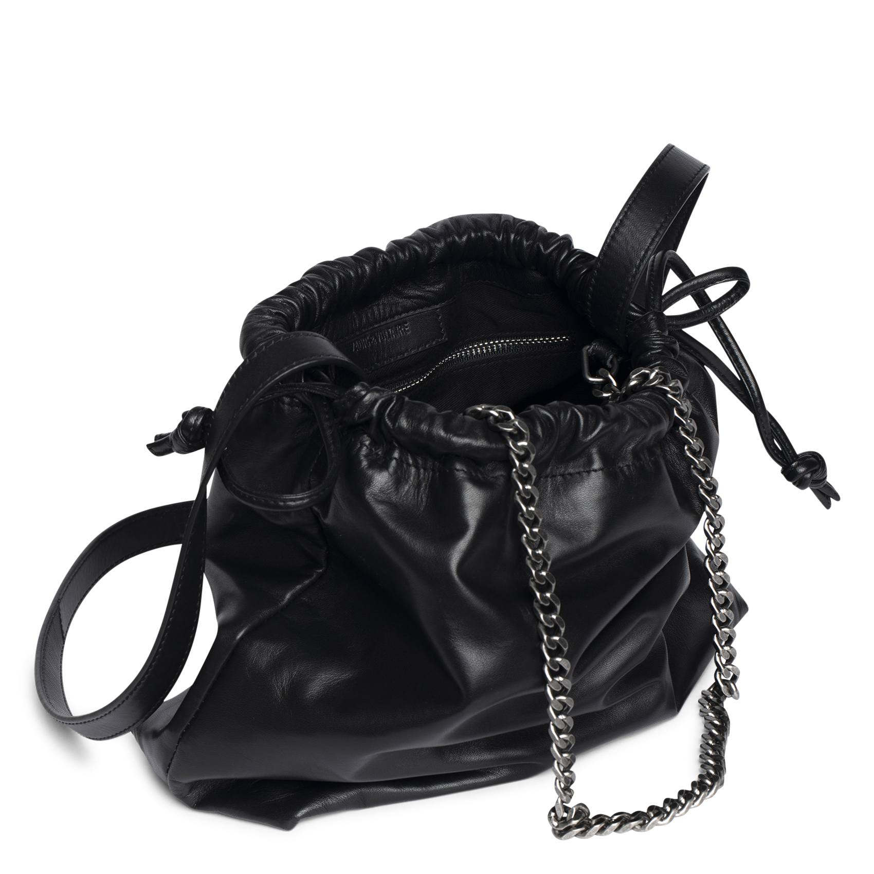 Leren crossbodytas  ZADIG&VOLTAIRE Zwart