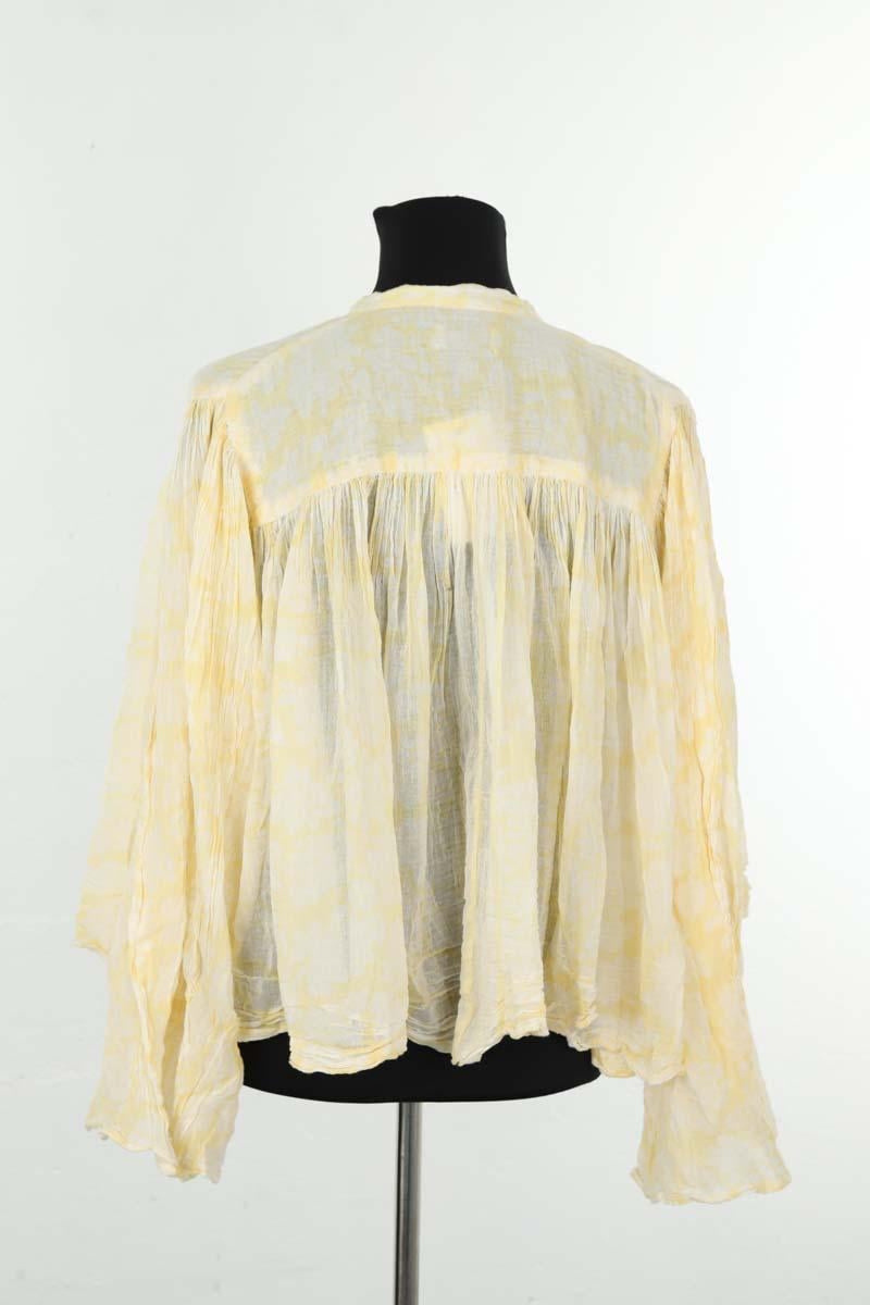 Cotton blouse Yellow