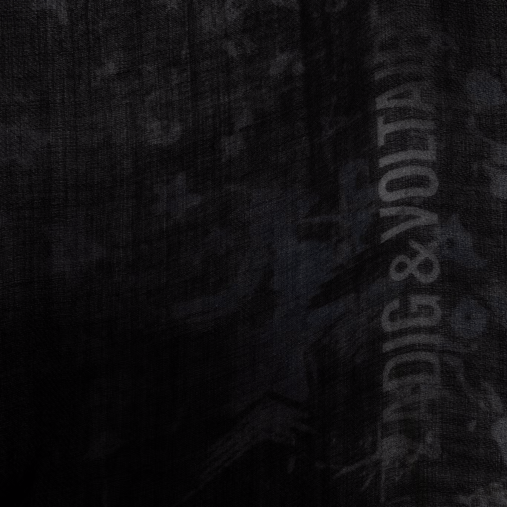 Bedruckter Foulard aus Wolle ZADIG&VOLTAIRE Grau