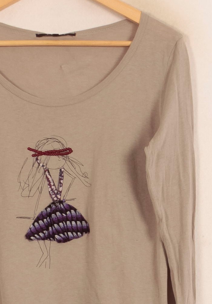 Blouse TARA JARMON - Seconde Main Grey