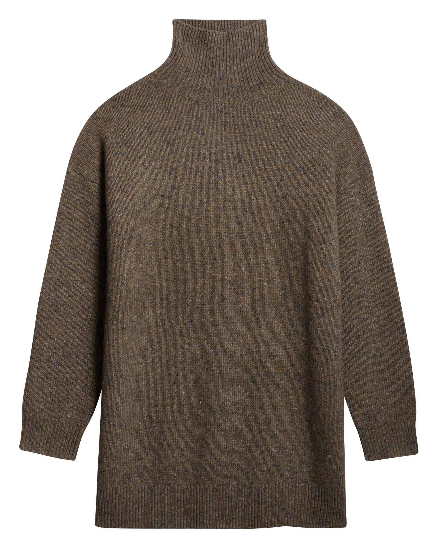 Short speckled knit dress VANESSA BRUNO Grey