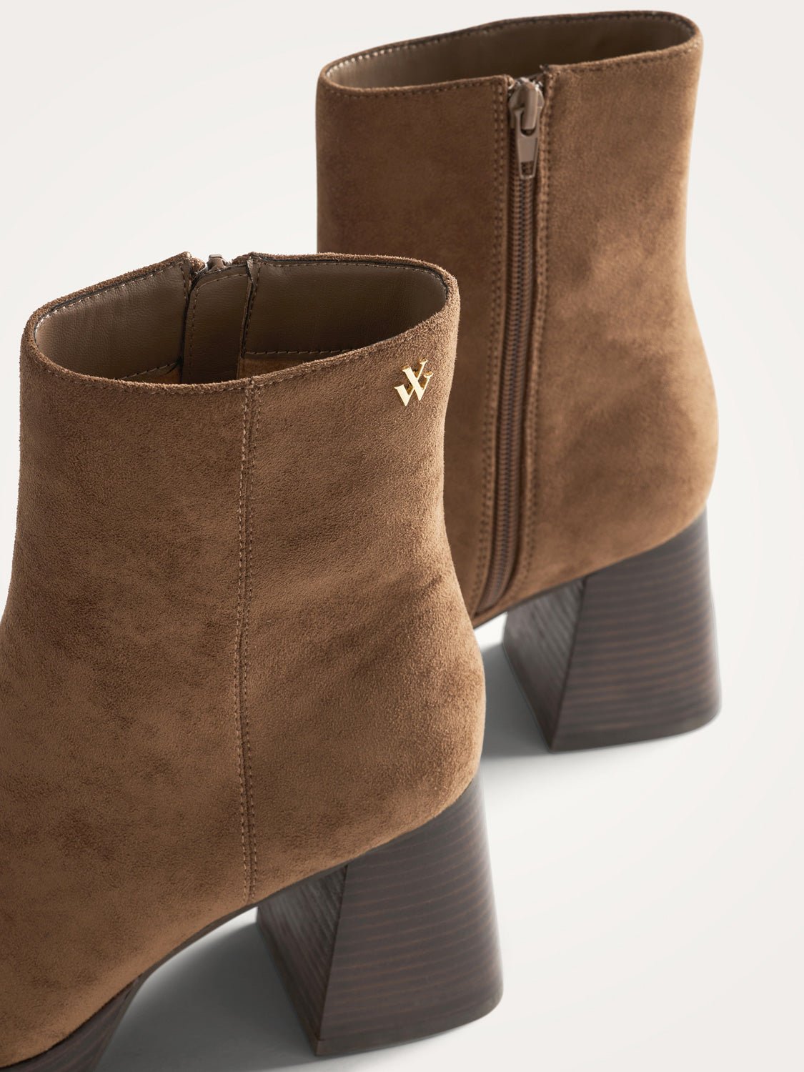 Ankle boots with heel VANESSA WU Beige