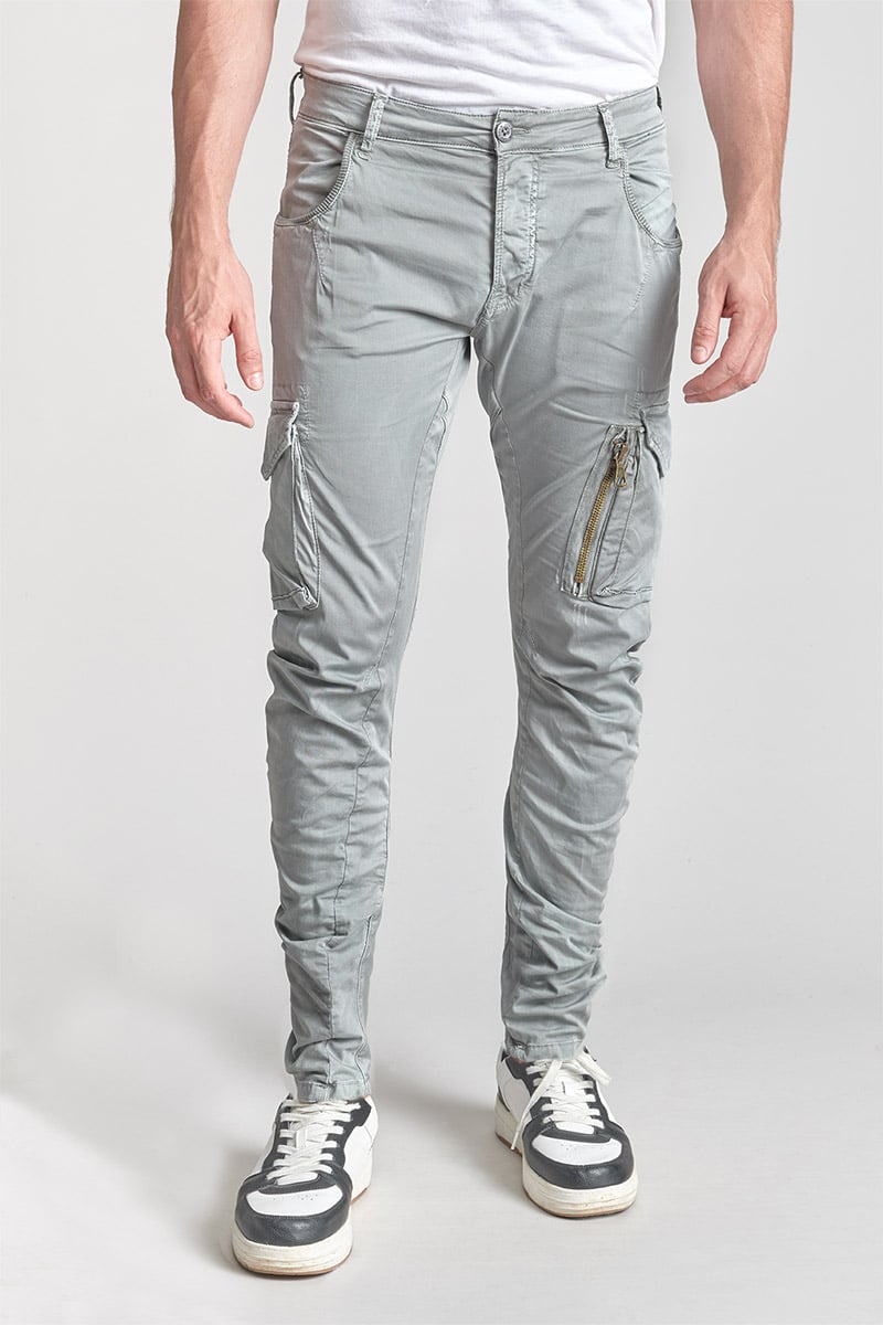 Cargo pants LE TEMPS DES CERISES Grey