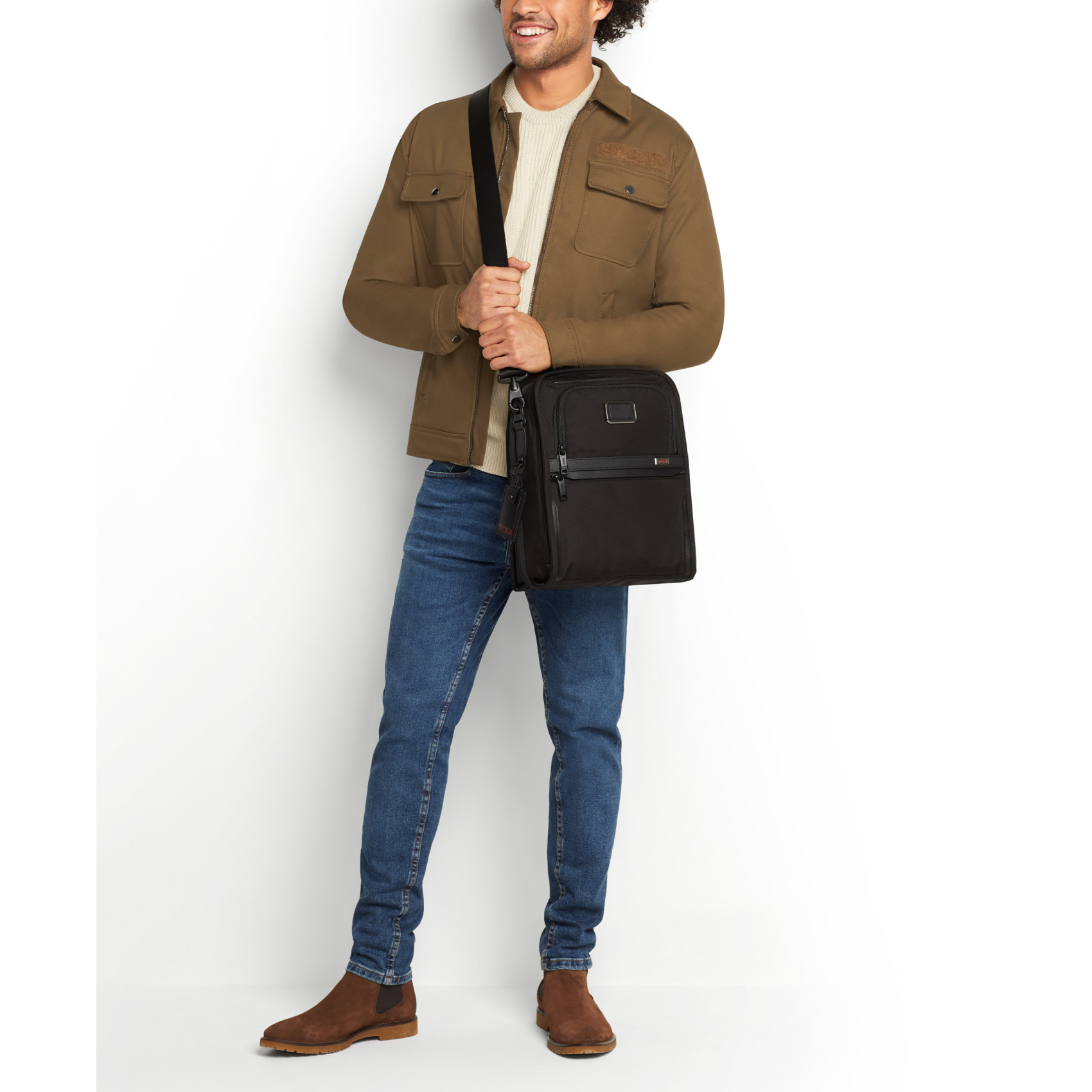 Tumi alpha cross-over bag TUMI Black