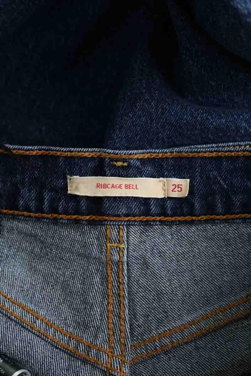 Straight cotton-blend pants LEVI'S - Seconde main Blue