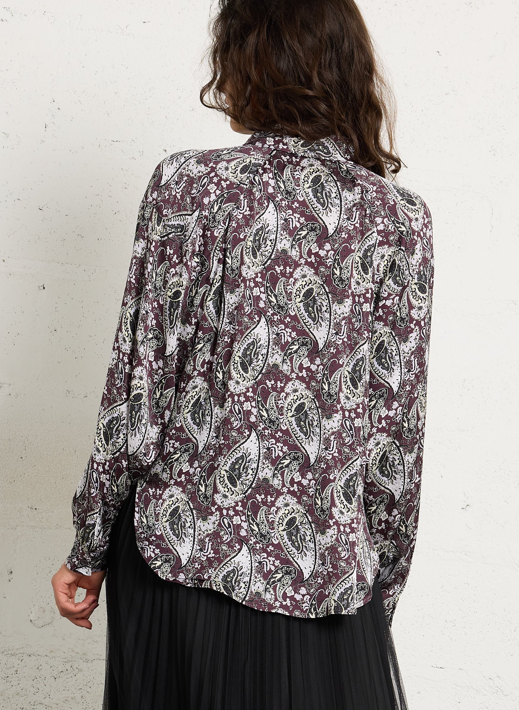 Fluid loose shirt IKKS Purple