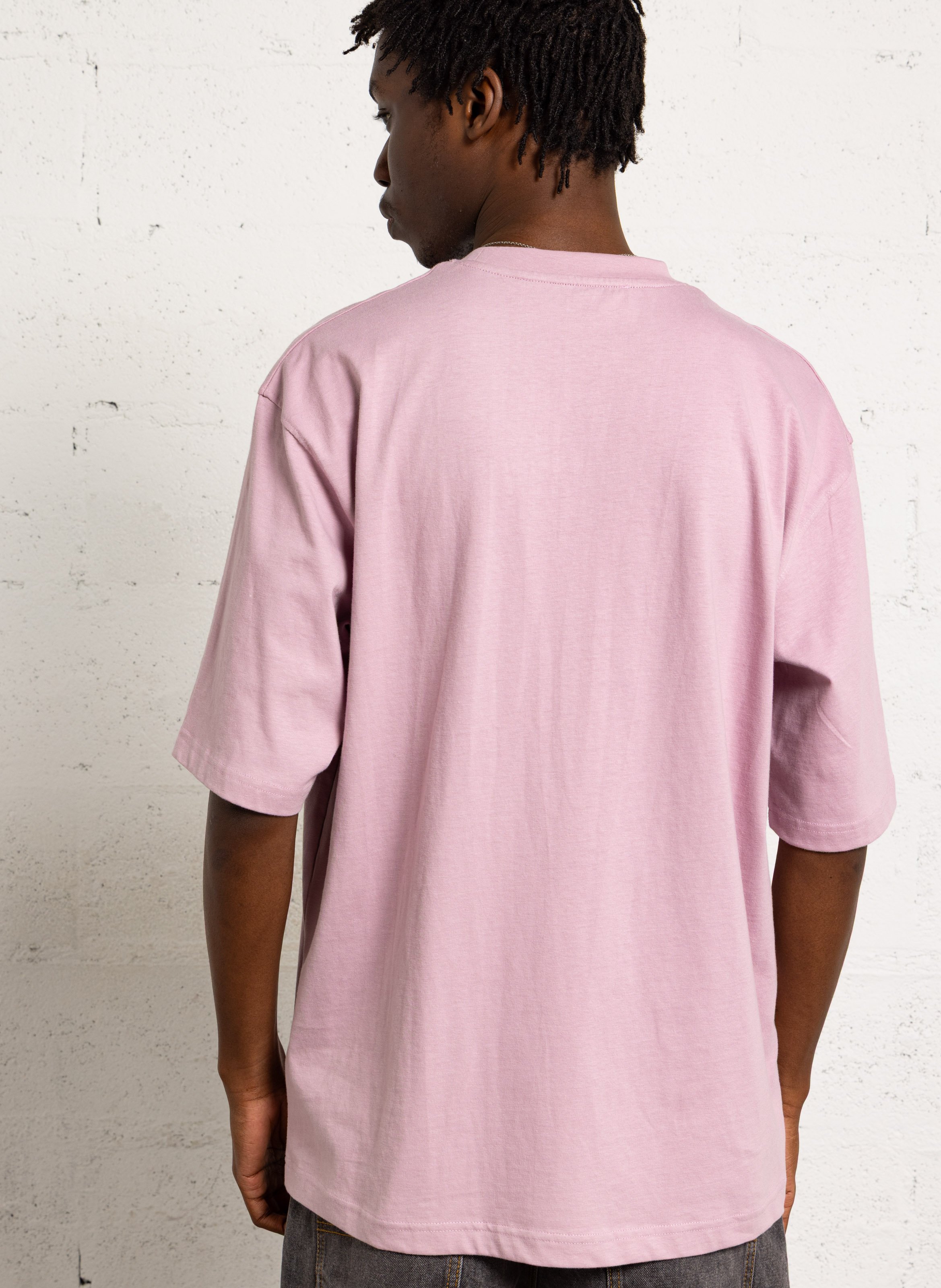 Tee-shirt oversize imprimé en coton CHEVIGNON Rose