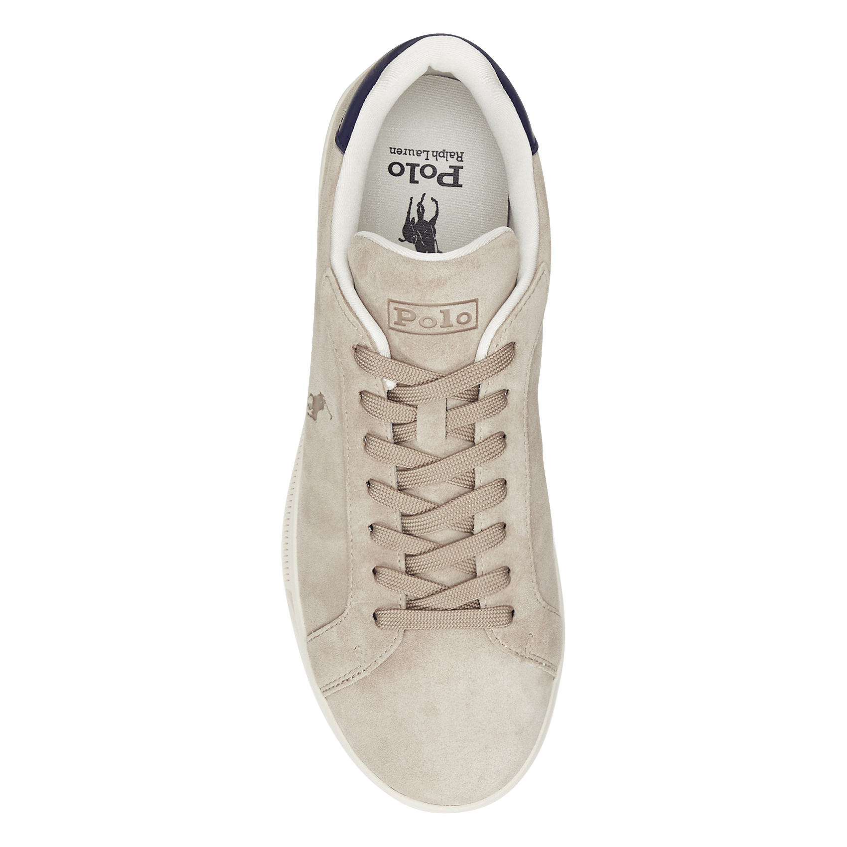 Leather low-top sneakers POLO RALPH LAUREN White