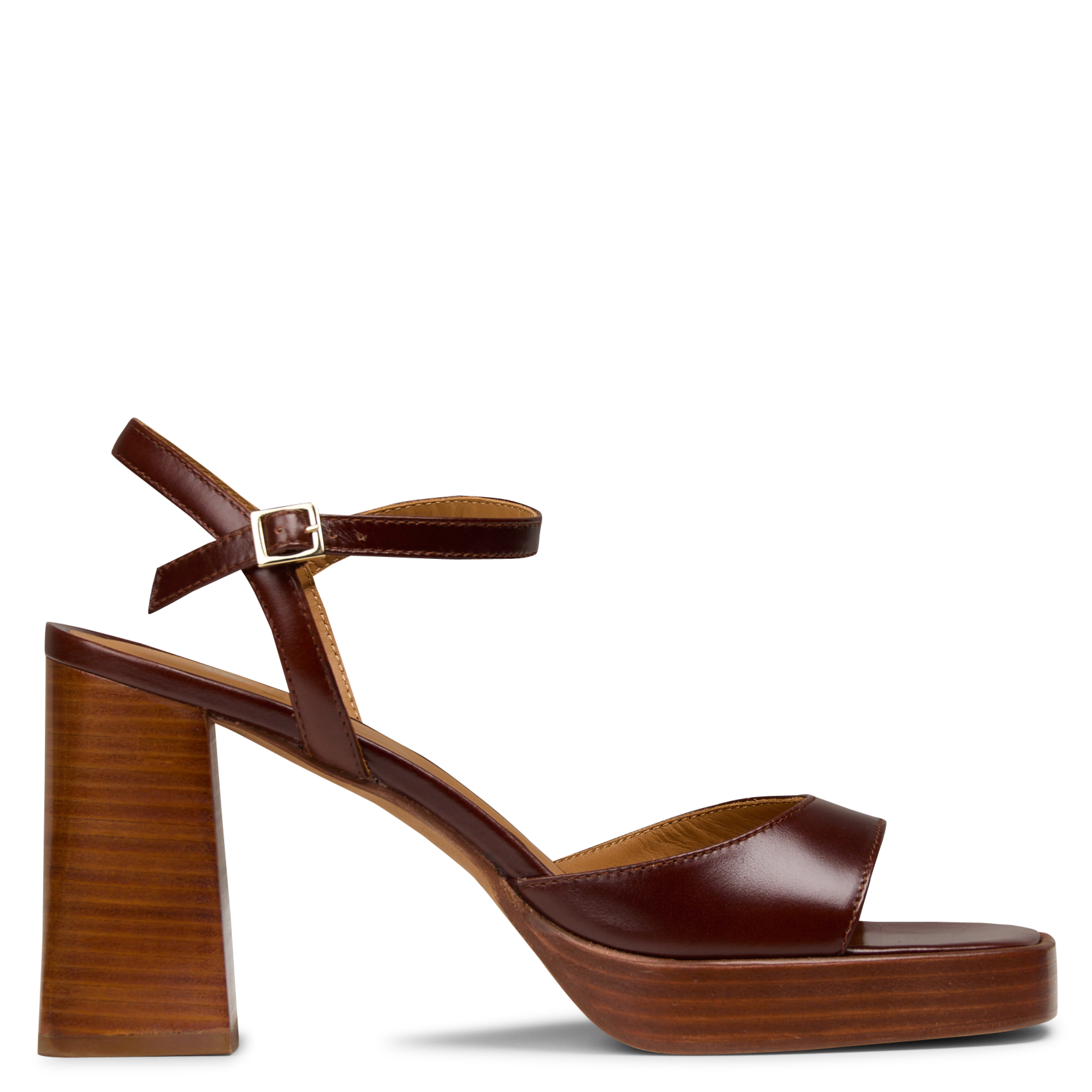 Sanadales à talons BOBBIES Marron