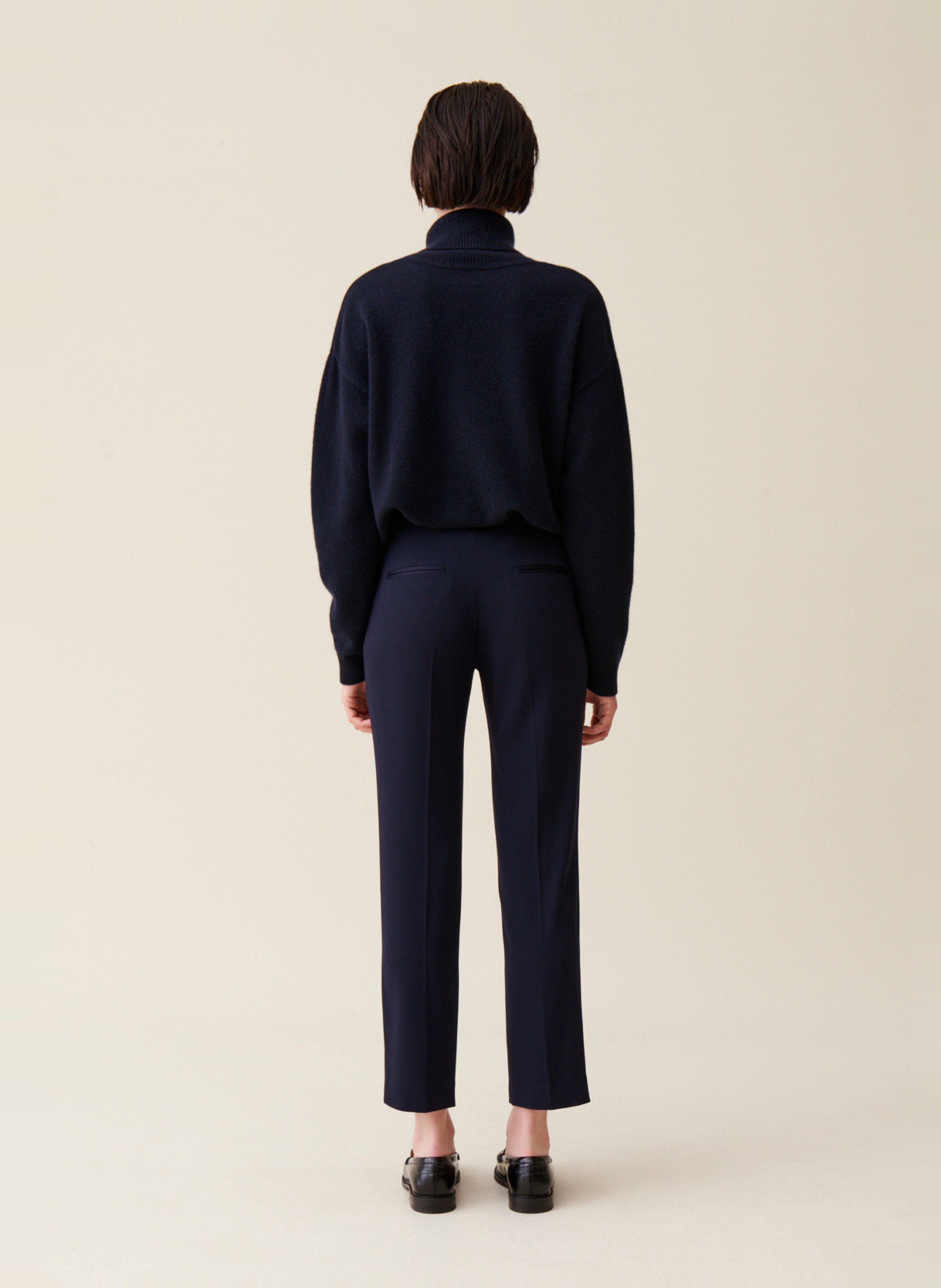 Pantalon droit CLAUDIE PIERLOT Bleu
