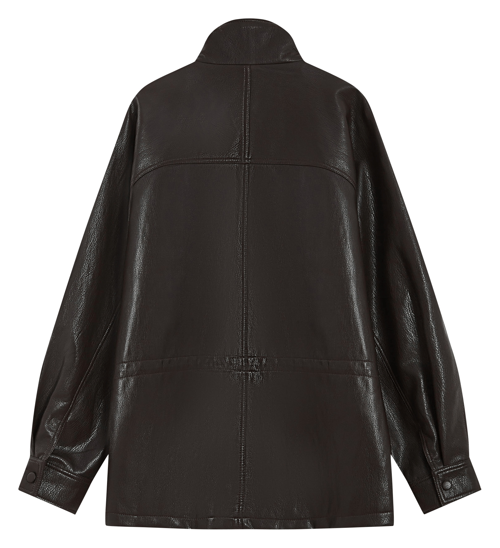 Veste oversize col montant | Marron GRACE ET MILA Femme