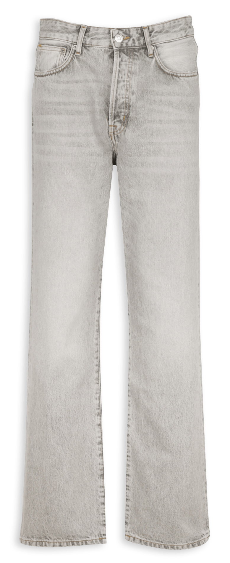 Wide-leg cotton jeans BELLEROSE Grey