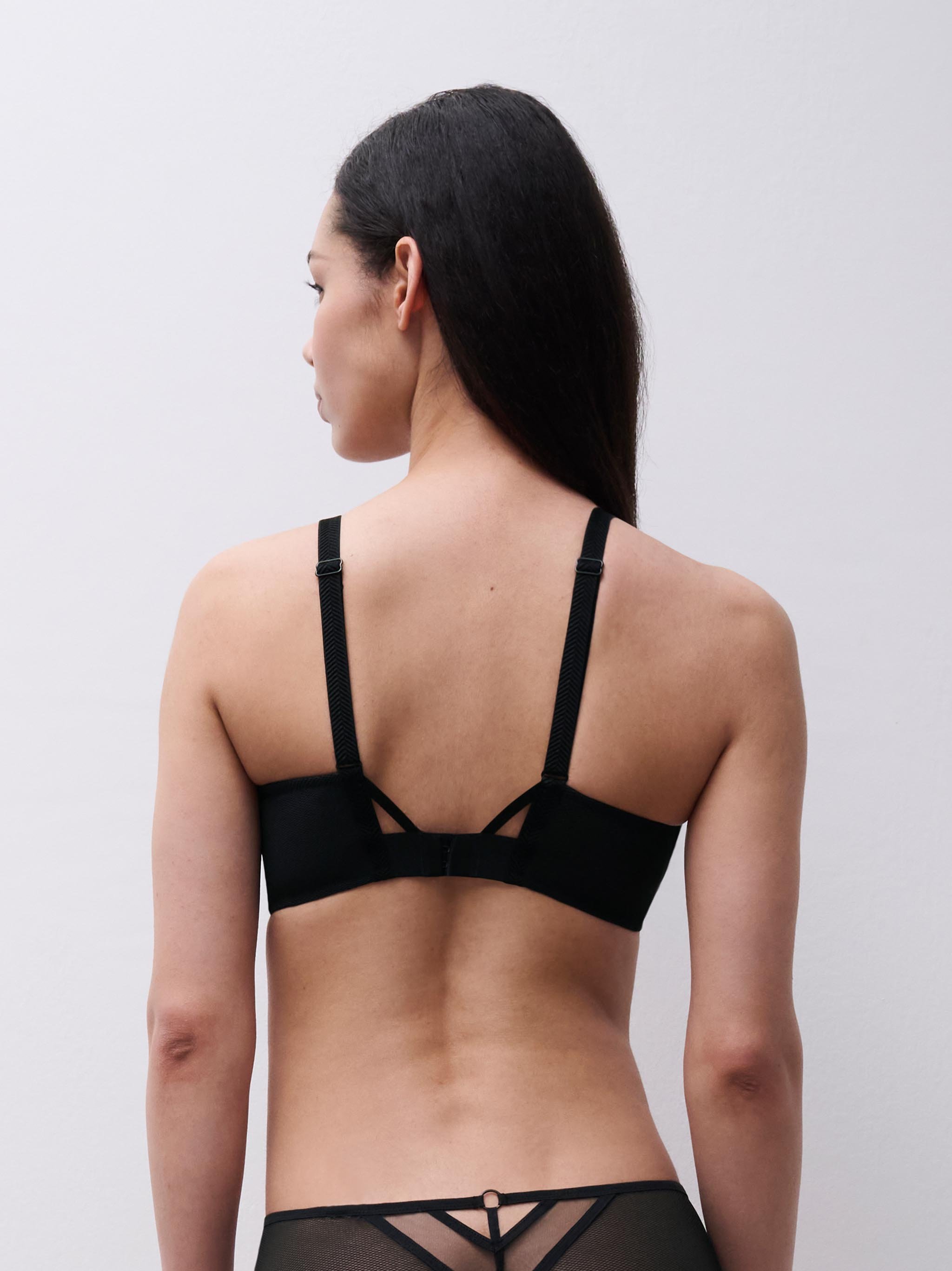 Full-cup bra CHANTELLE PULP Black