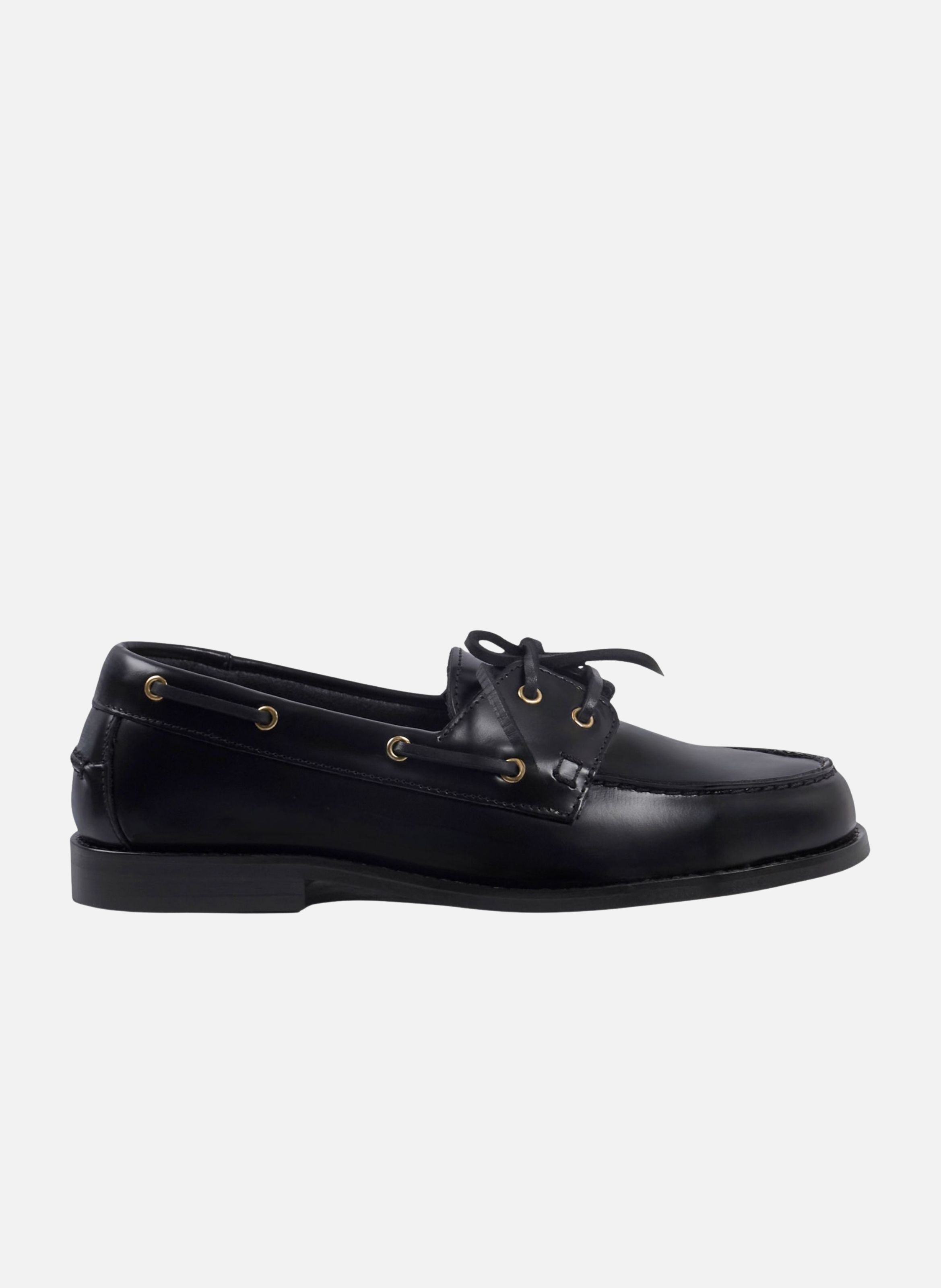 MOCASSINS BATEAU THELMA patent leather JULES & JENN Black