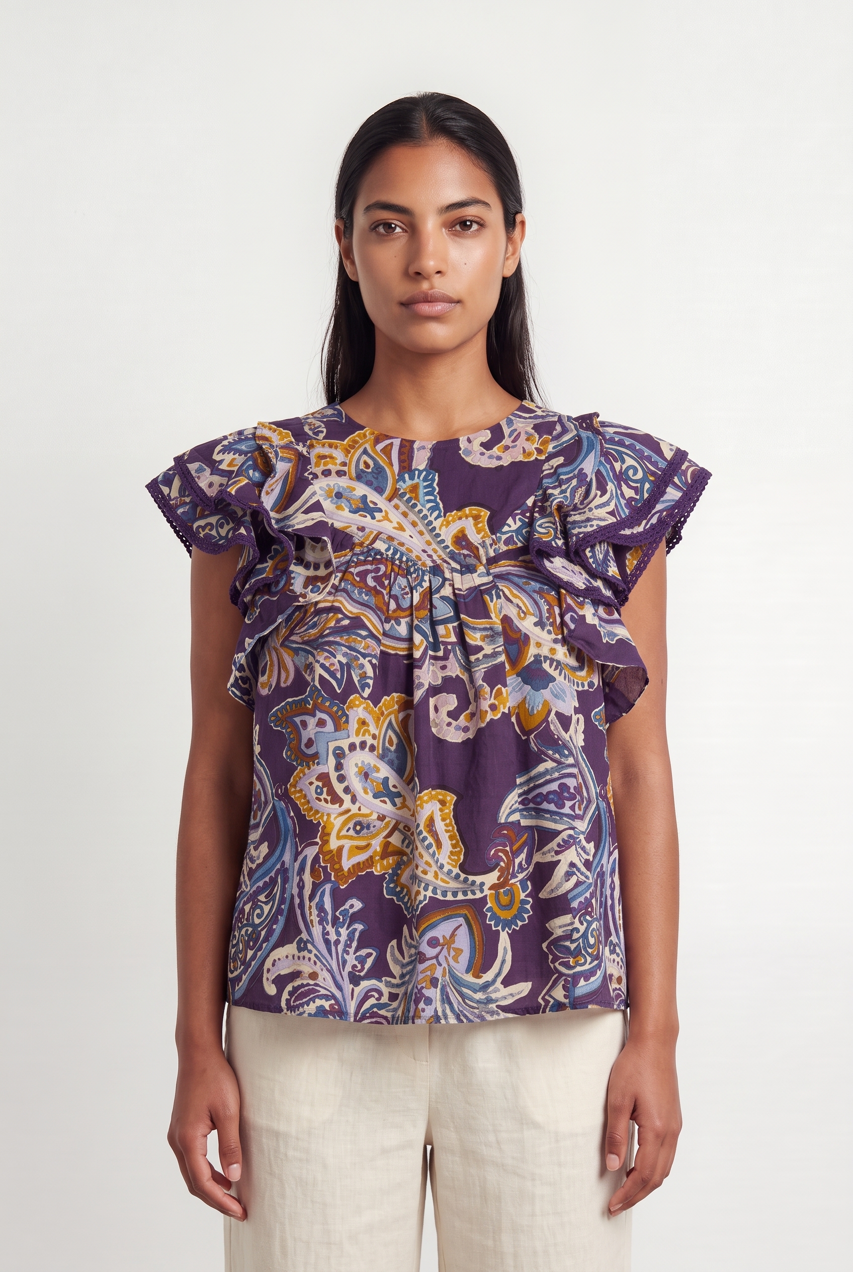Top & débardeur SEZANE - Seconde main Multicolore