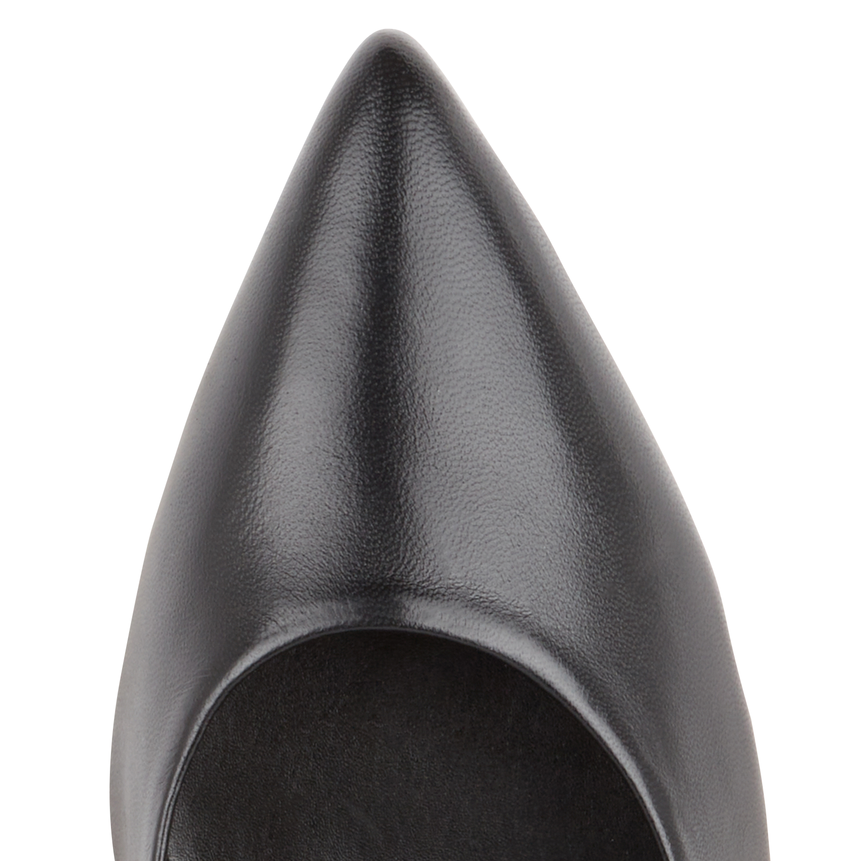 Escarpins à bout pointu en cuir COSMOPARIS Noir