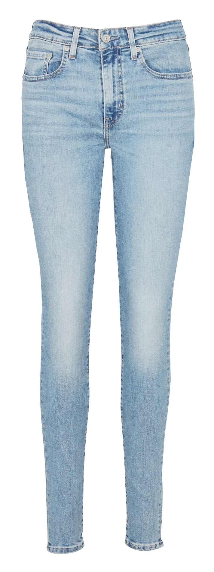High-waisted skinny jeans LEVI'S Faded jeans