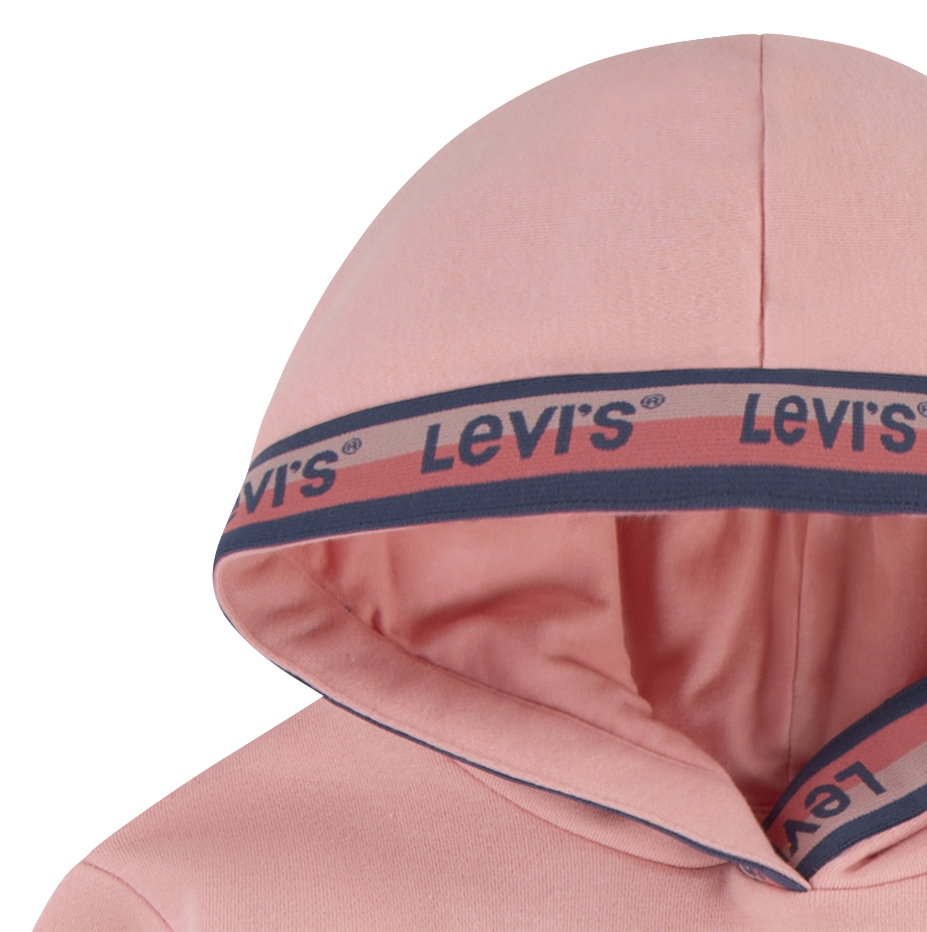 Cotton-blend hoodie LEVI'S KIDS Pink