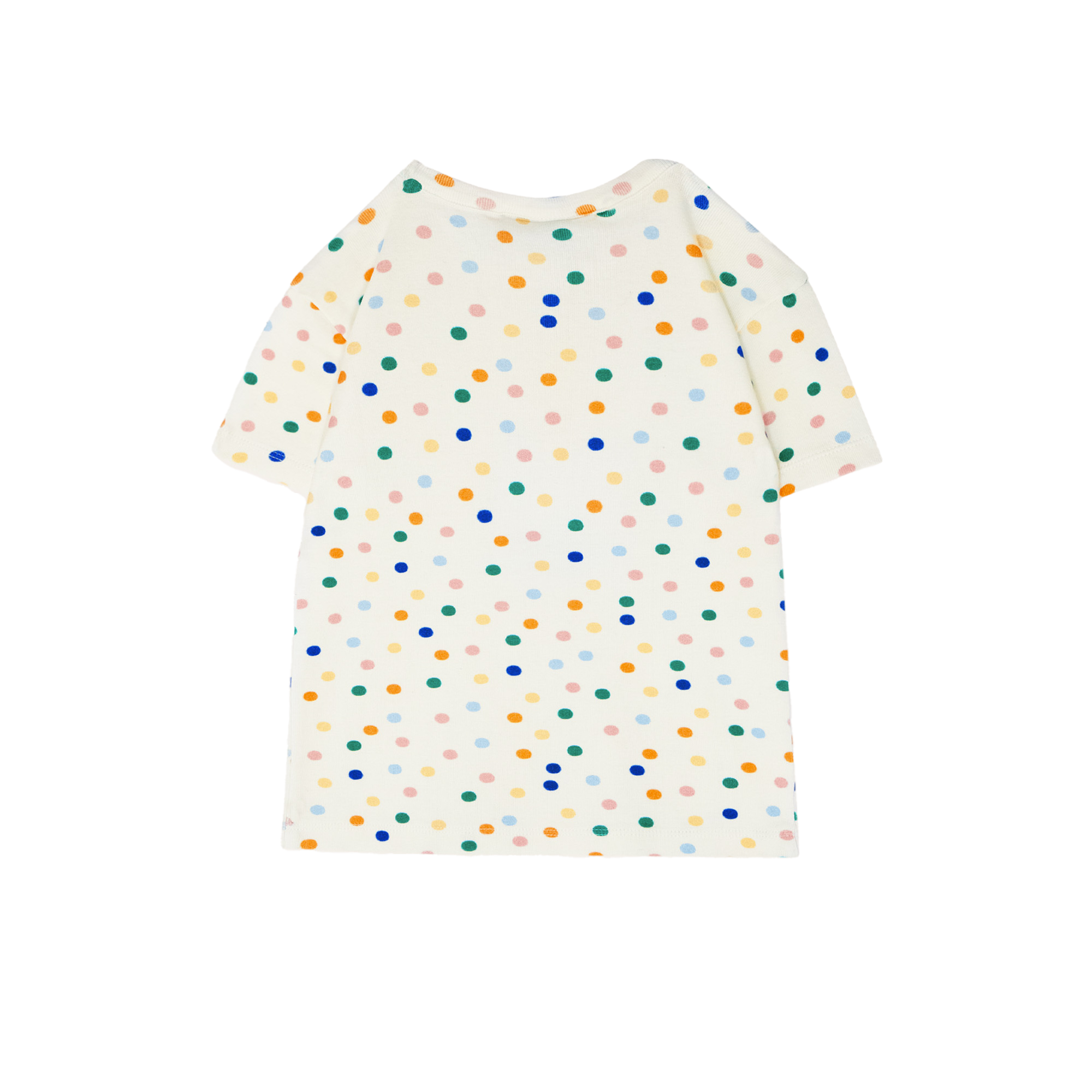 Tee-shirt ample col rond en coton bio THE CAMPAMENTO Blanc