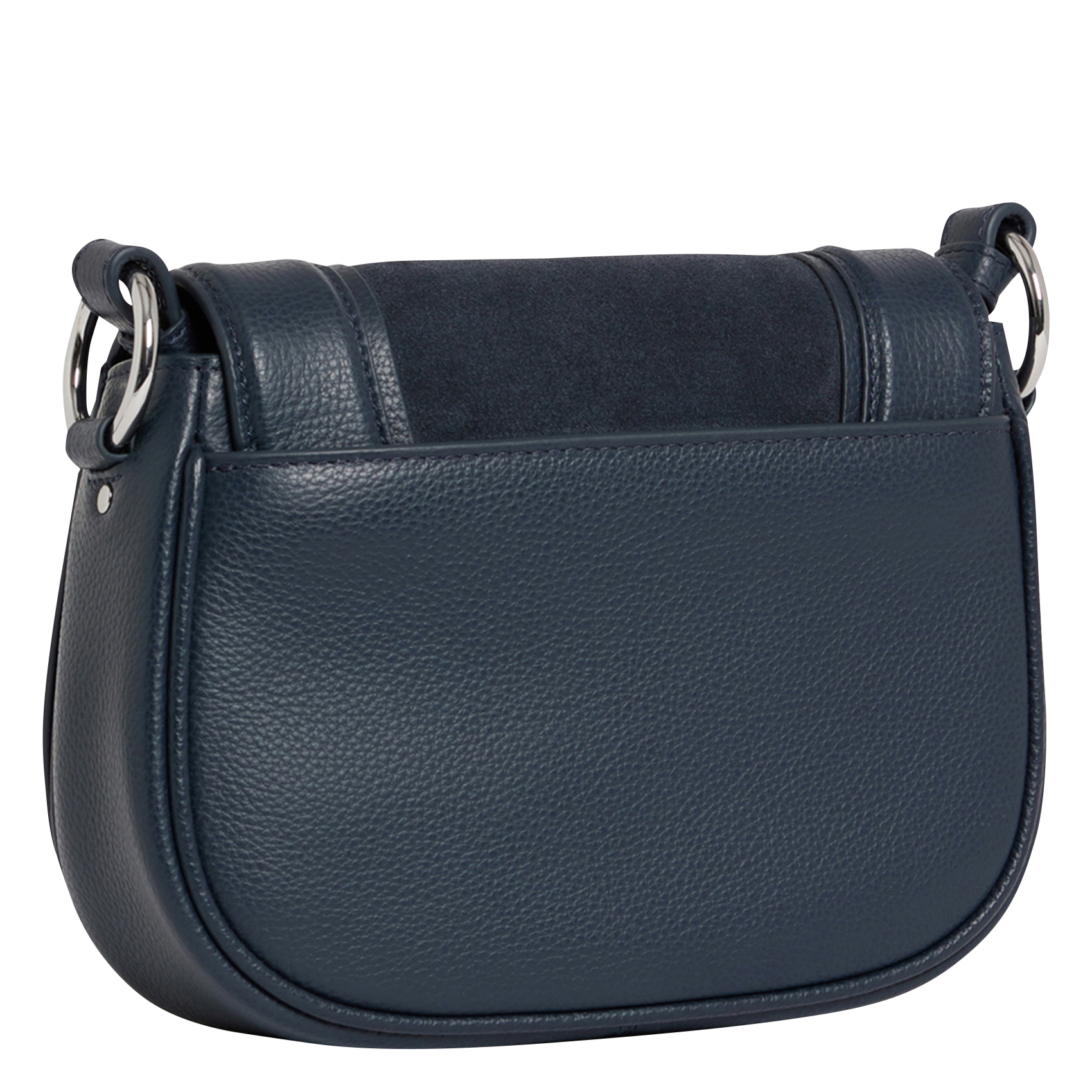 Sac bandoulière en cuir LE TANNEUR Bleu