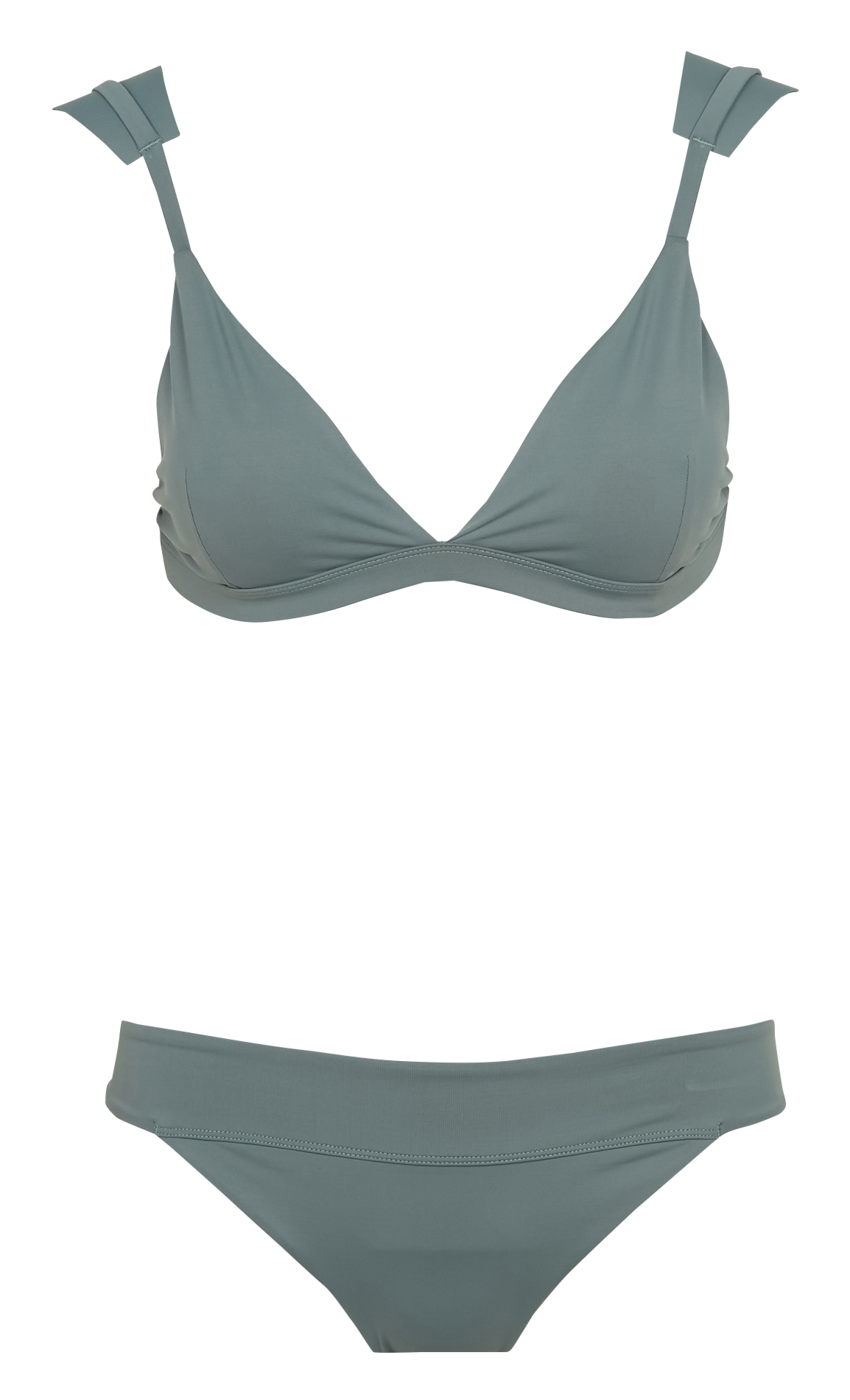 Maillot de bain 2 pièces triangle et culotte  MAIO PARIS Bleu