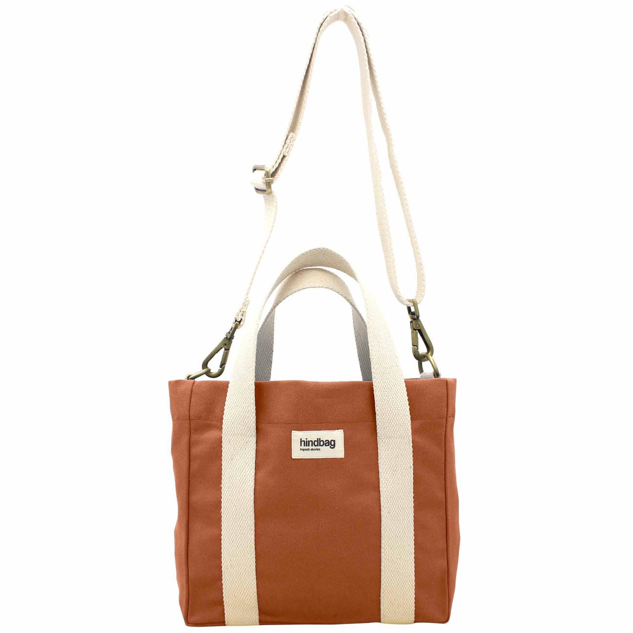 Cotton handbag HINDBAG Orange