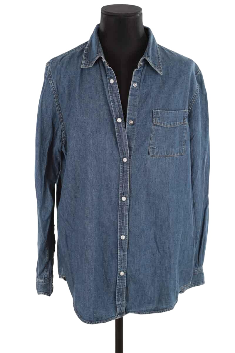 Cotton shirt ACNE STUDIOS - Seconde Main Blue