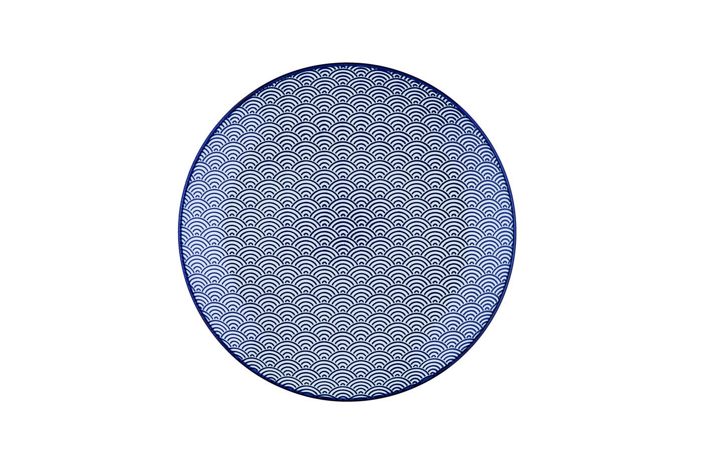 PATTERN -  6-piece plate set BJORN Blue