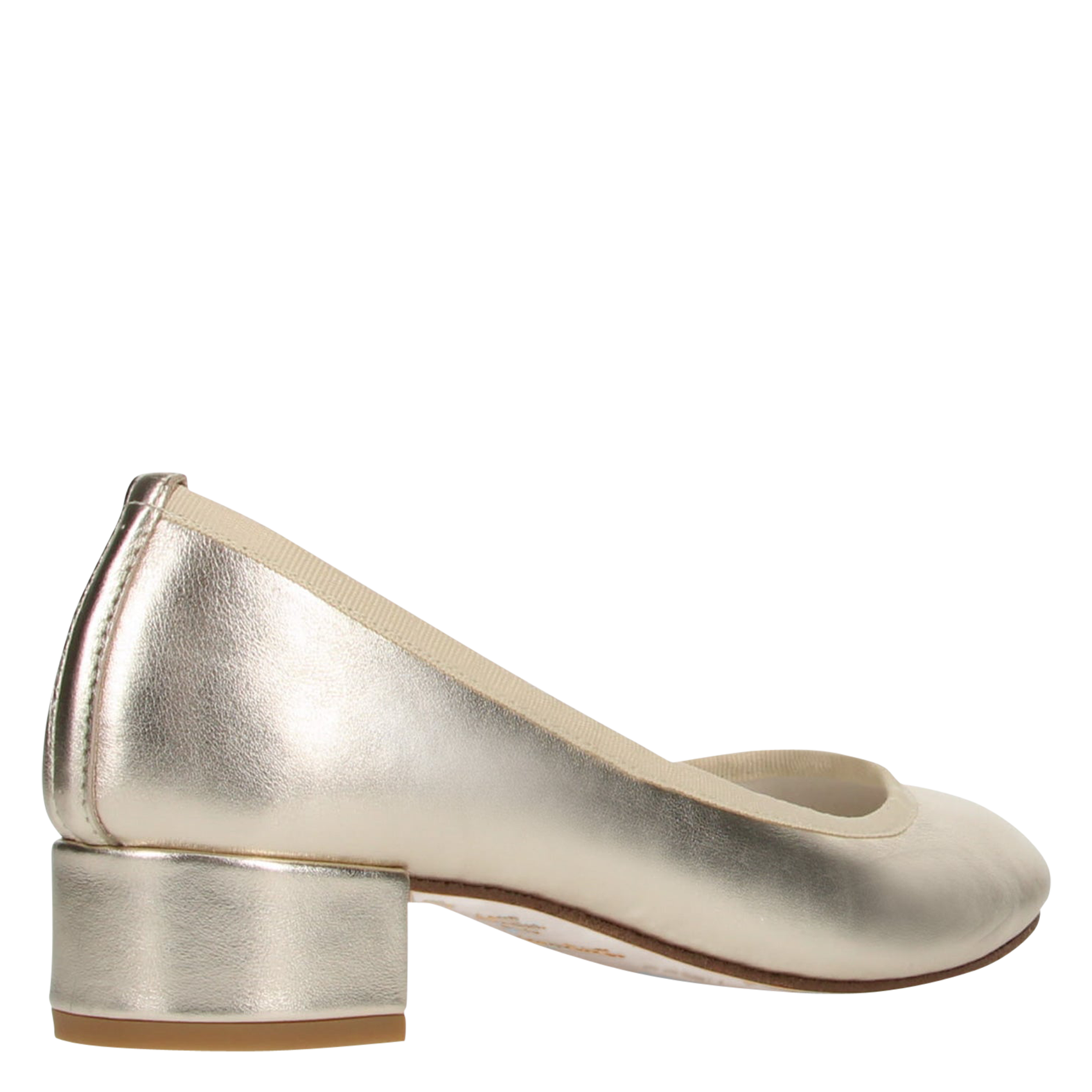 Mules en cuir REPETTO Doré