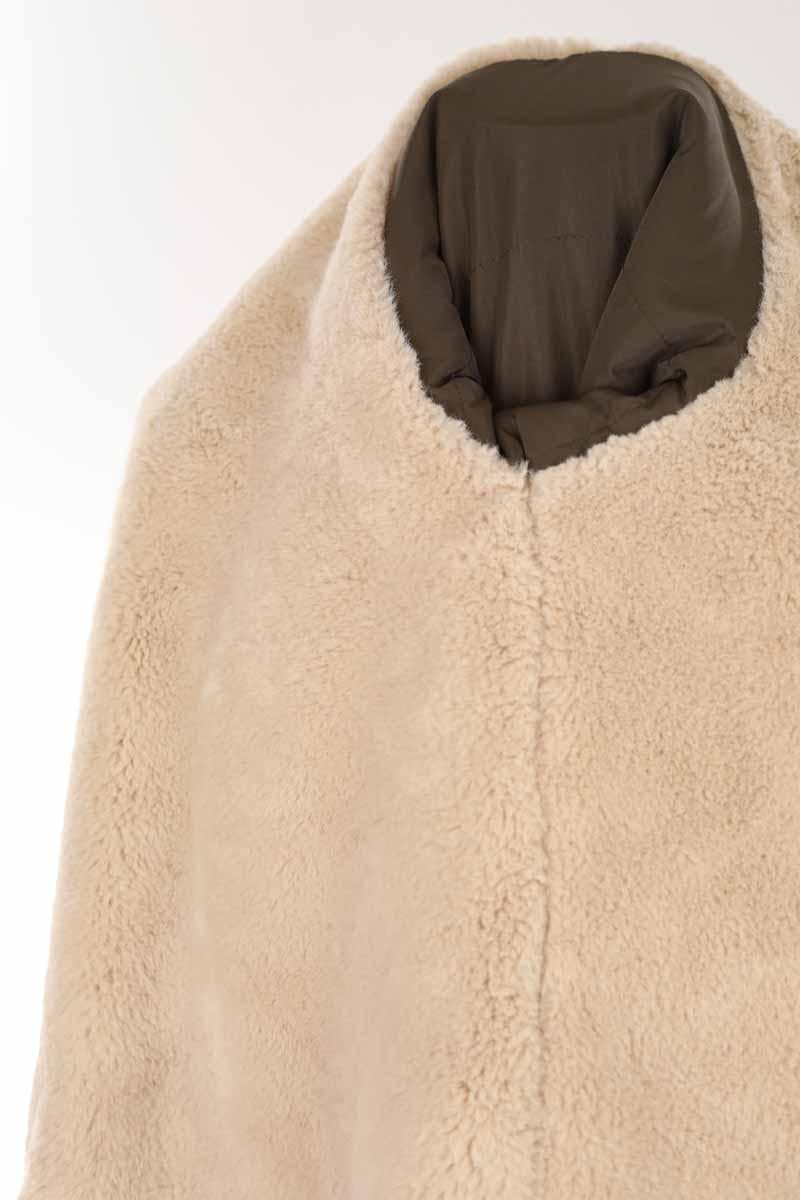 Khaki coat BONTON - Seconde Main Khaki
