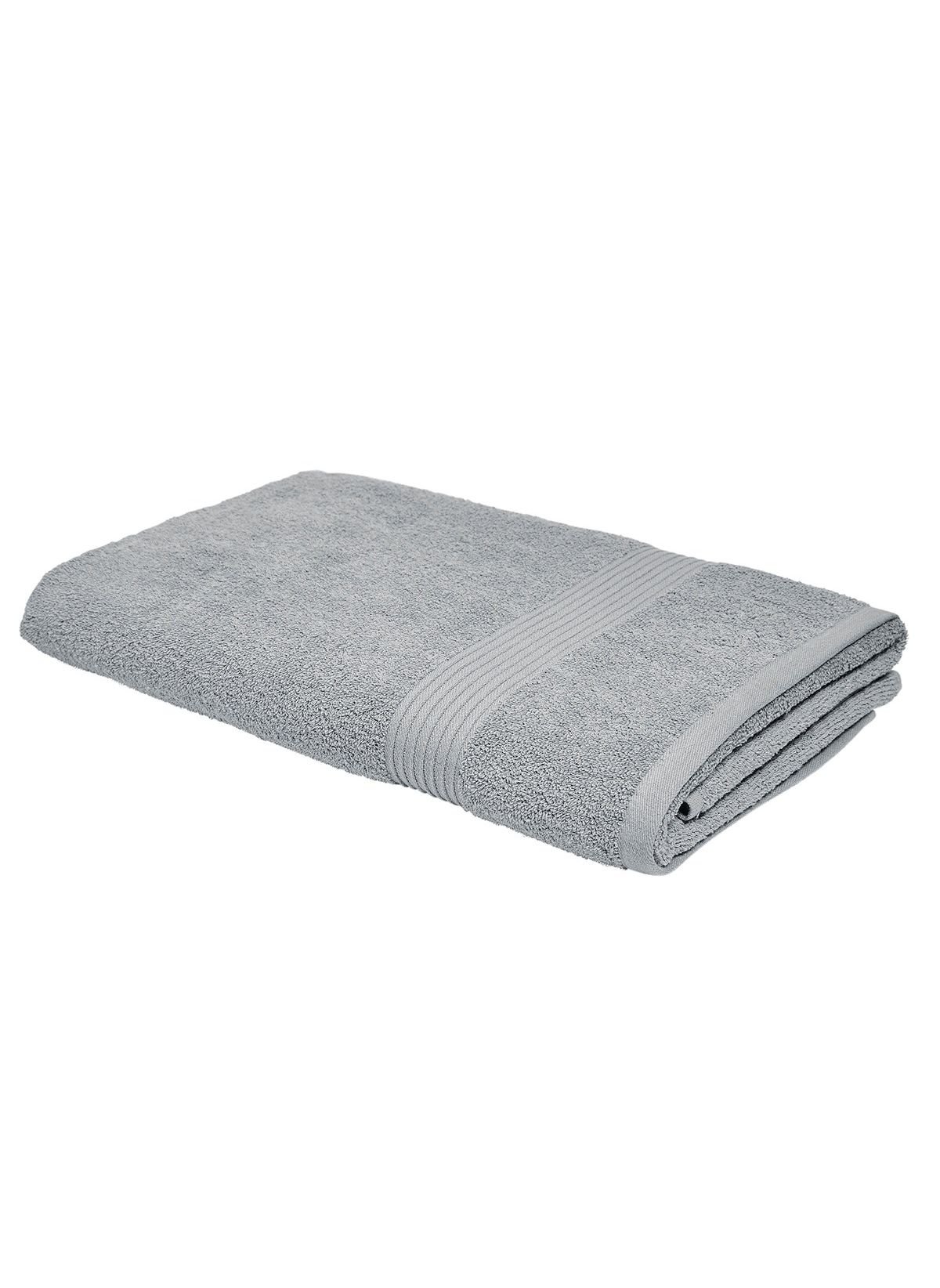 Solid color cotton beach towel TODAY LINGE DE MAISON Grey