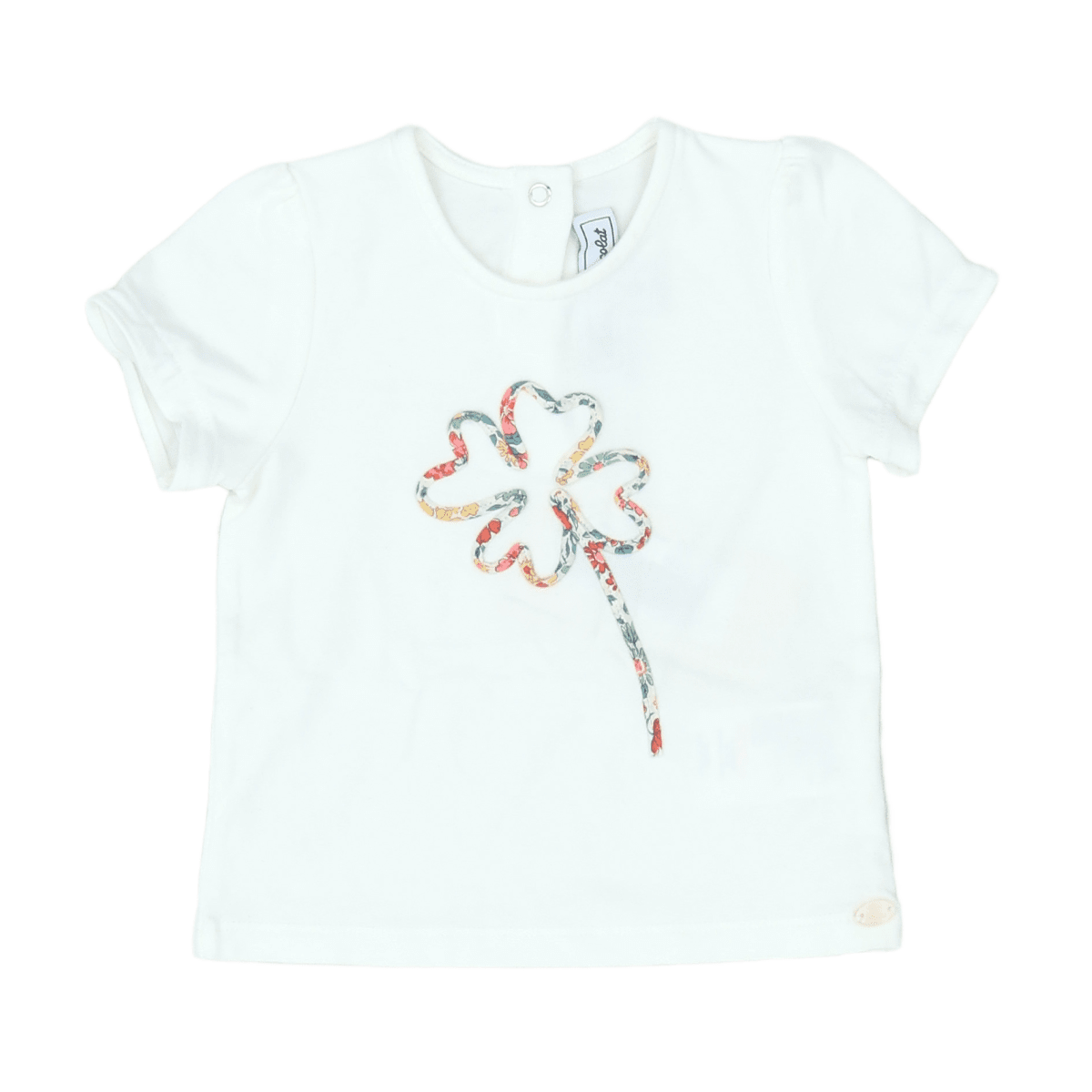 White baby T-shirt - 12 months TARTINE ET CHOCOLAT - seconde-main White