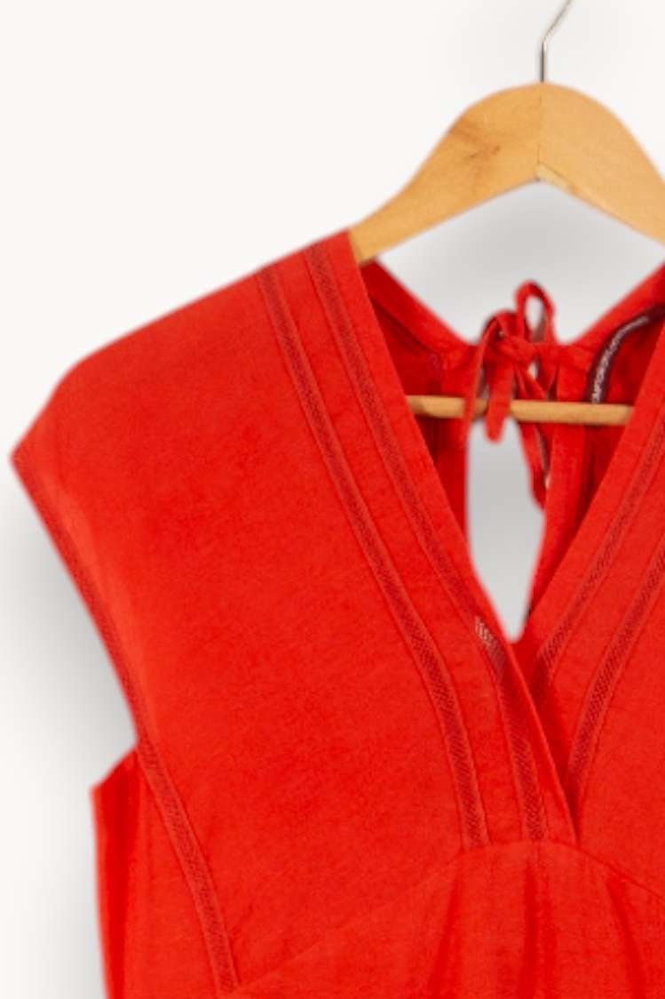 Cotton dress COMPTOIR DES COTONNIERS - Seconde main Red