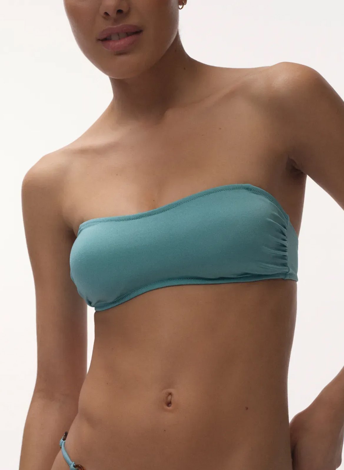 Haut de bikini en fibres recyclées mélangées LOVE STORIES Bleu