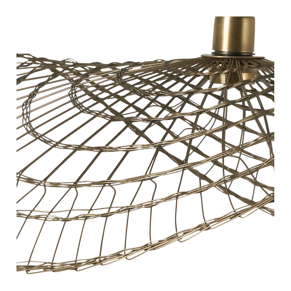 Suspension métal BLANC D'IVOIRE Beige