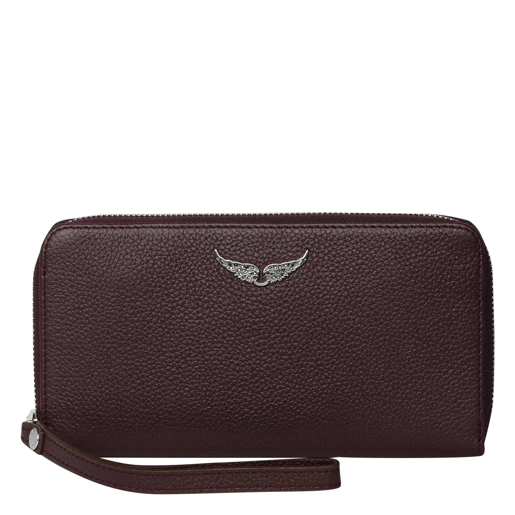 Kleine, leren portemonnee COMPAGNON Fierce