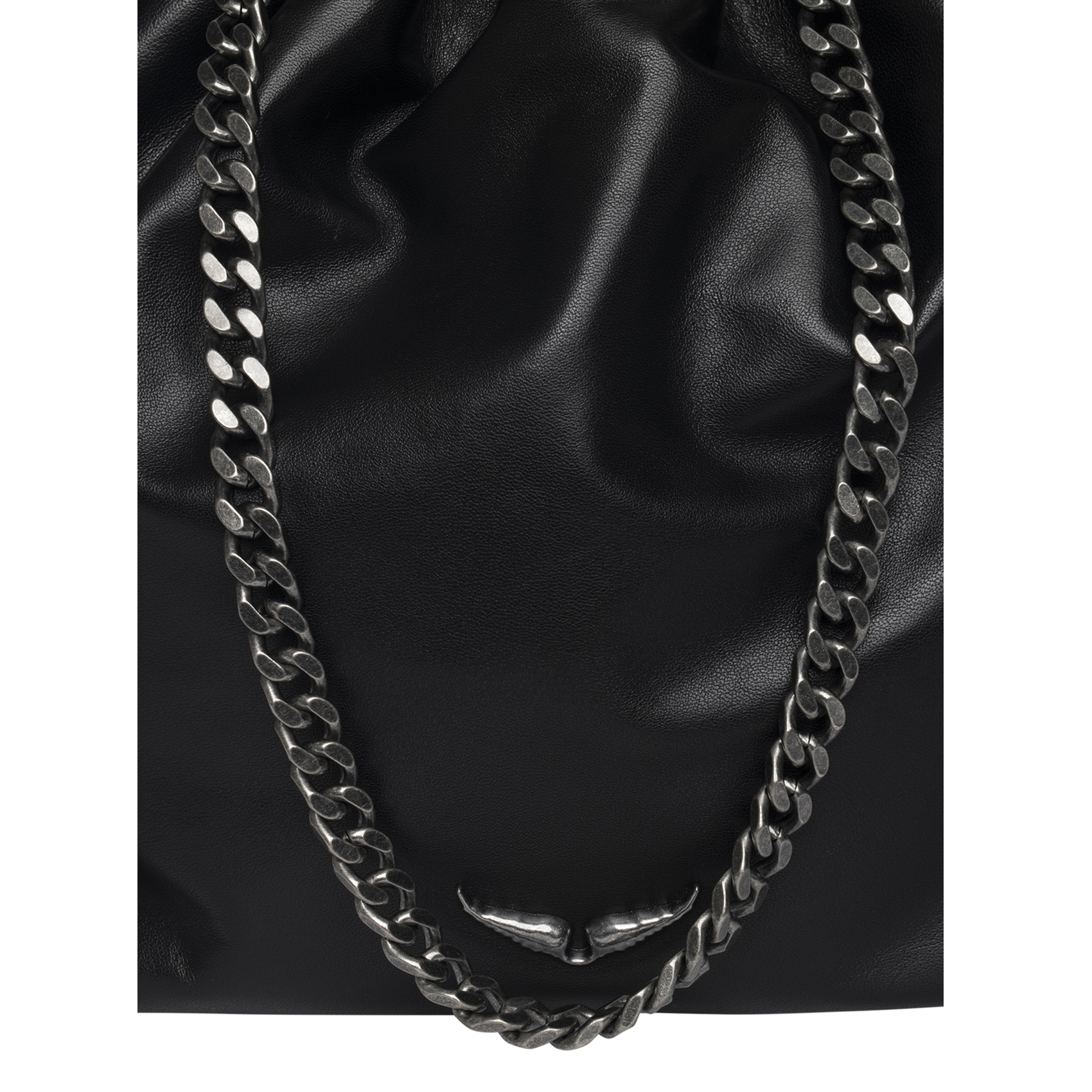 Leren crossbodytas  ZADIG&VOLTAIRE Zwart