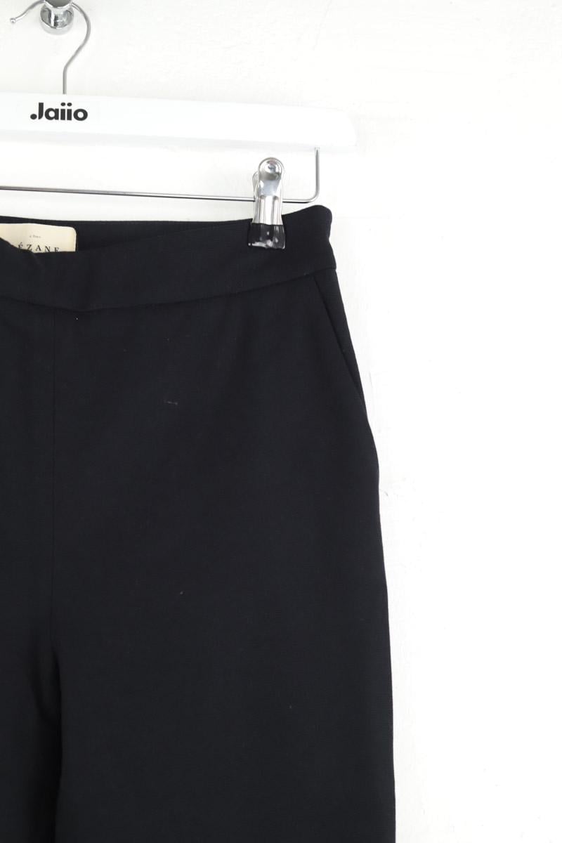 Slim-fit cotton cargo pants SEZANE - Seconde main Black