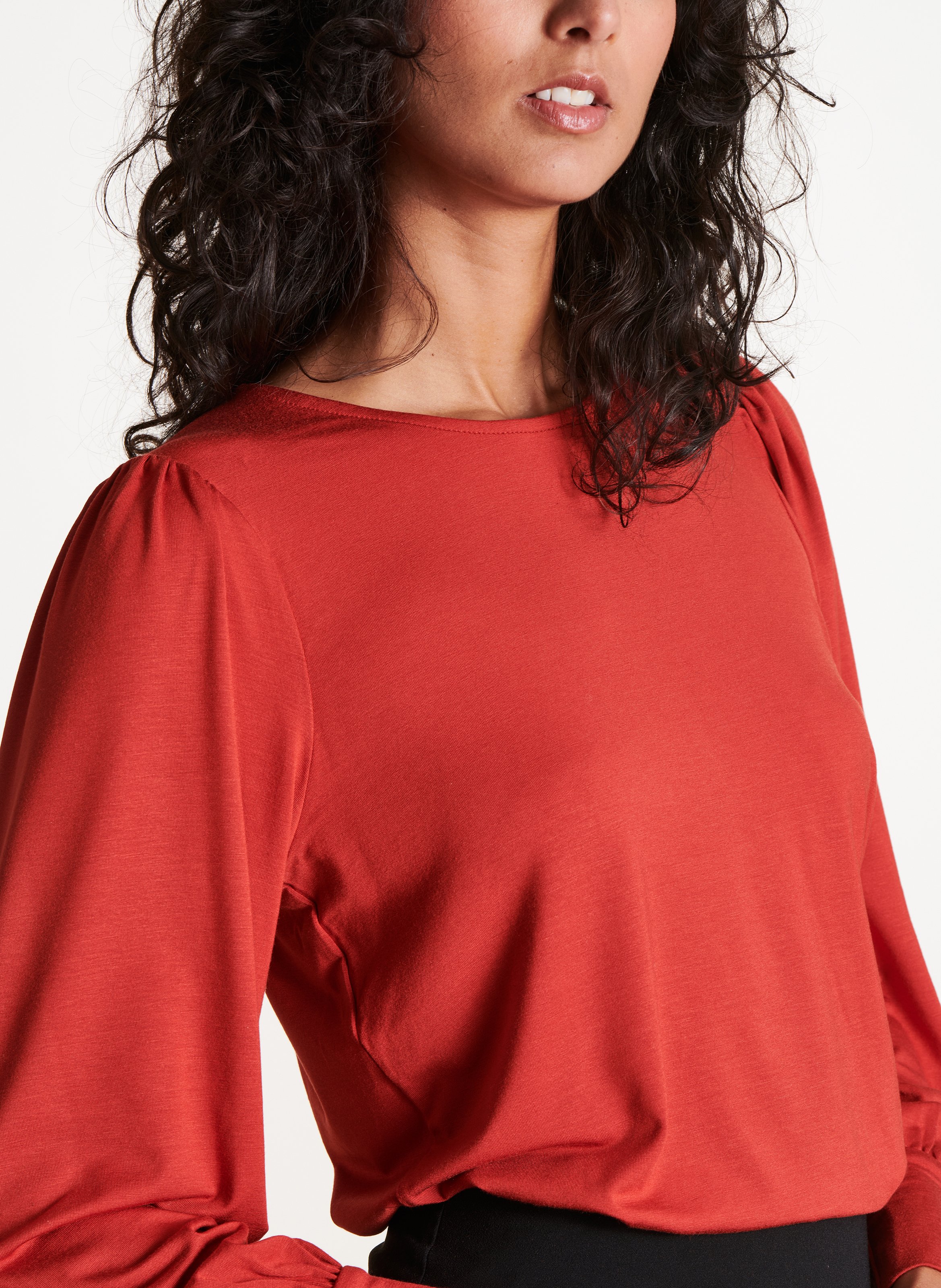 Oversized T-shirt LA FEE MARABOUTEE Rood