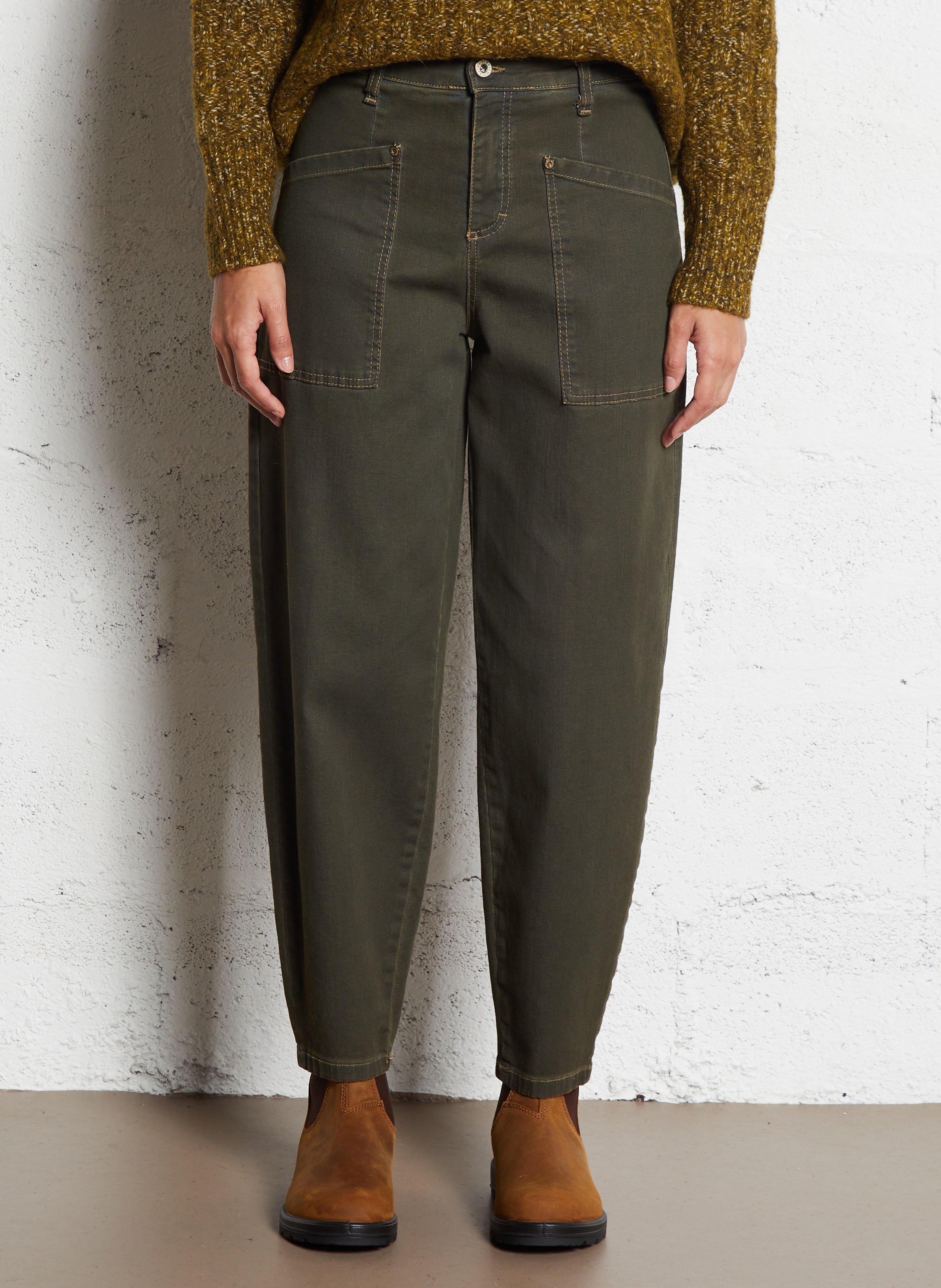 Jean ballon  PLEASE Gris