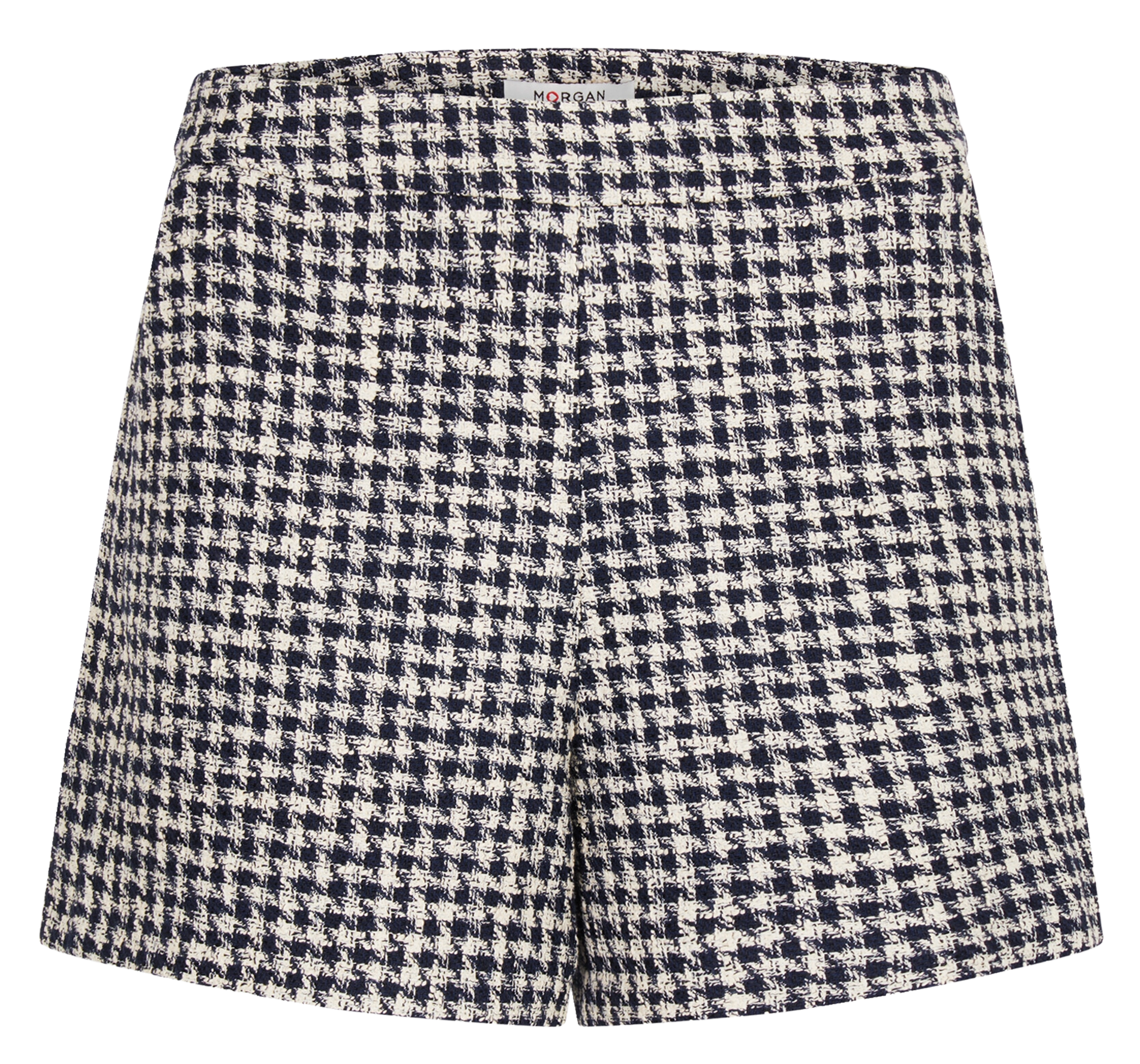 Checked cotton-blend shorts MORGAN Multicolored
