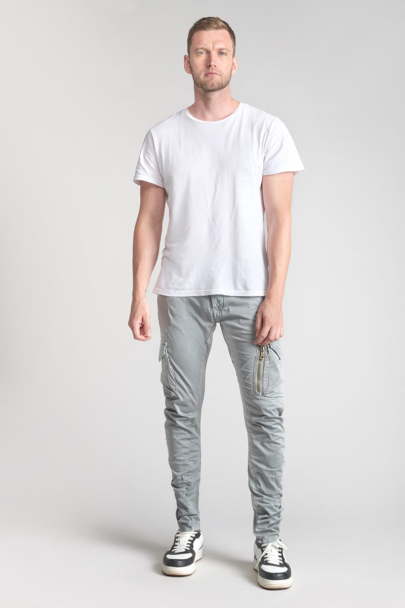 Cargo pants LE TEMPS DES CERISES Grey