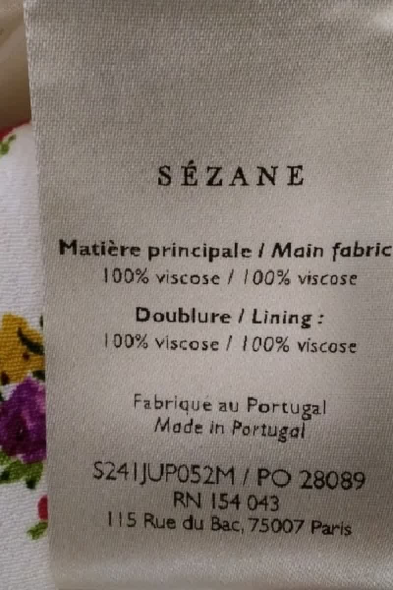 Mini skirt SEZANE - Seconde main Beige