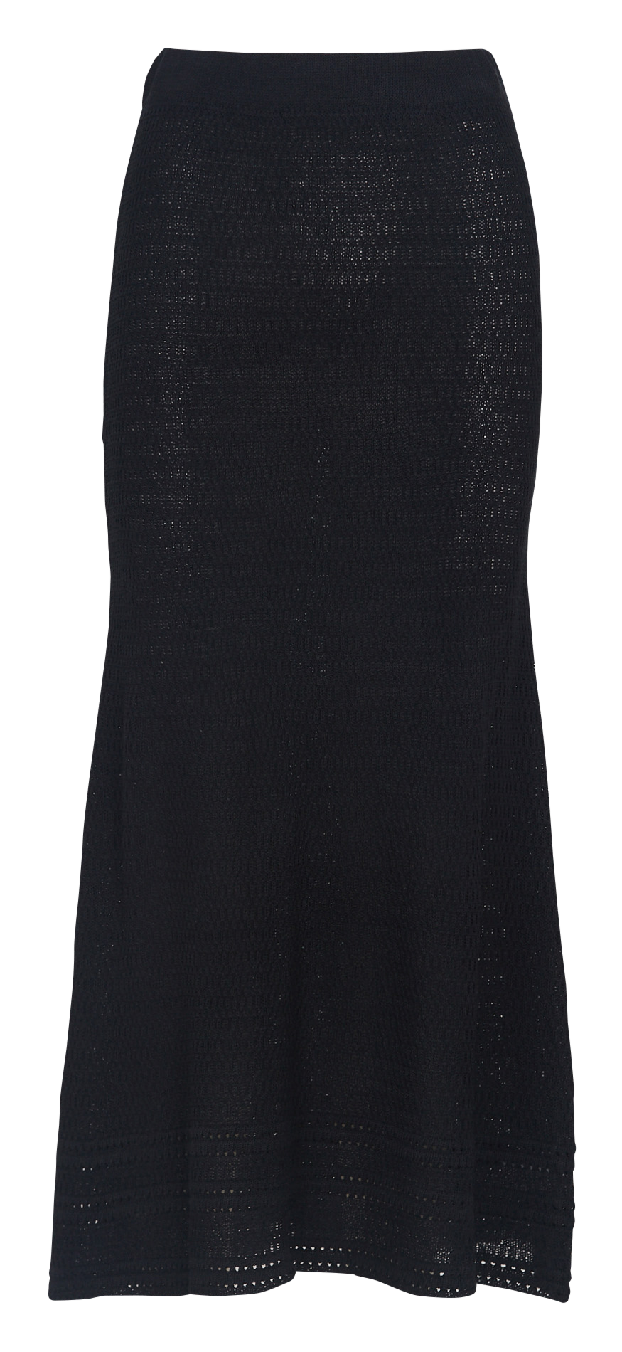 Flared skirt in openwork knit SEE U SOON Black