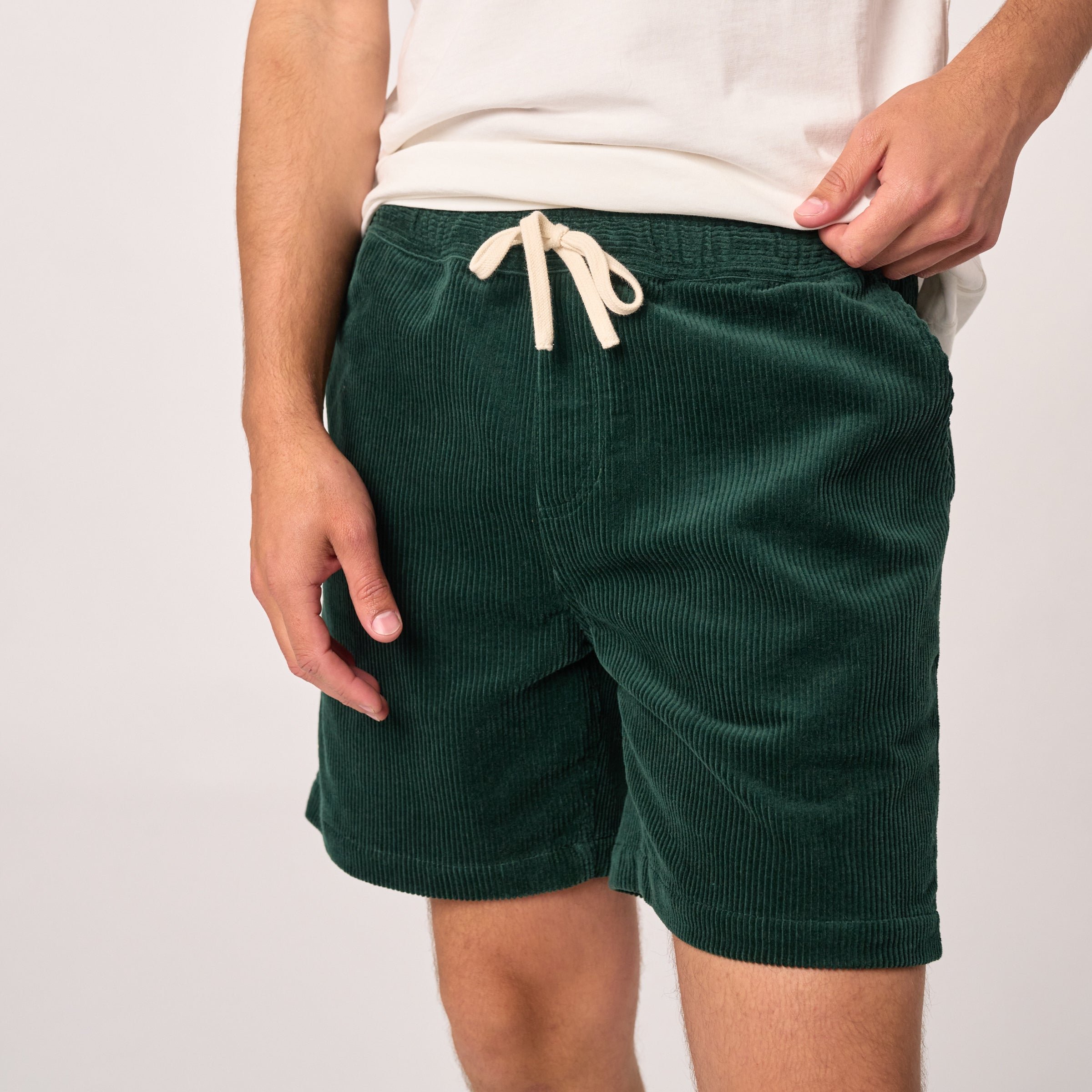 Short en velours BILLYBELT Green