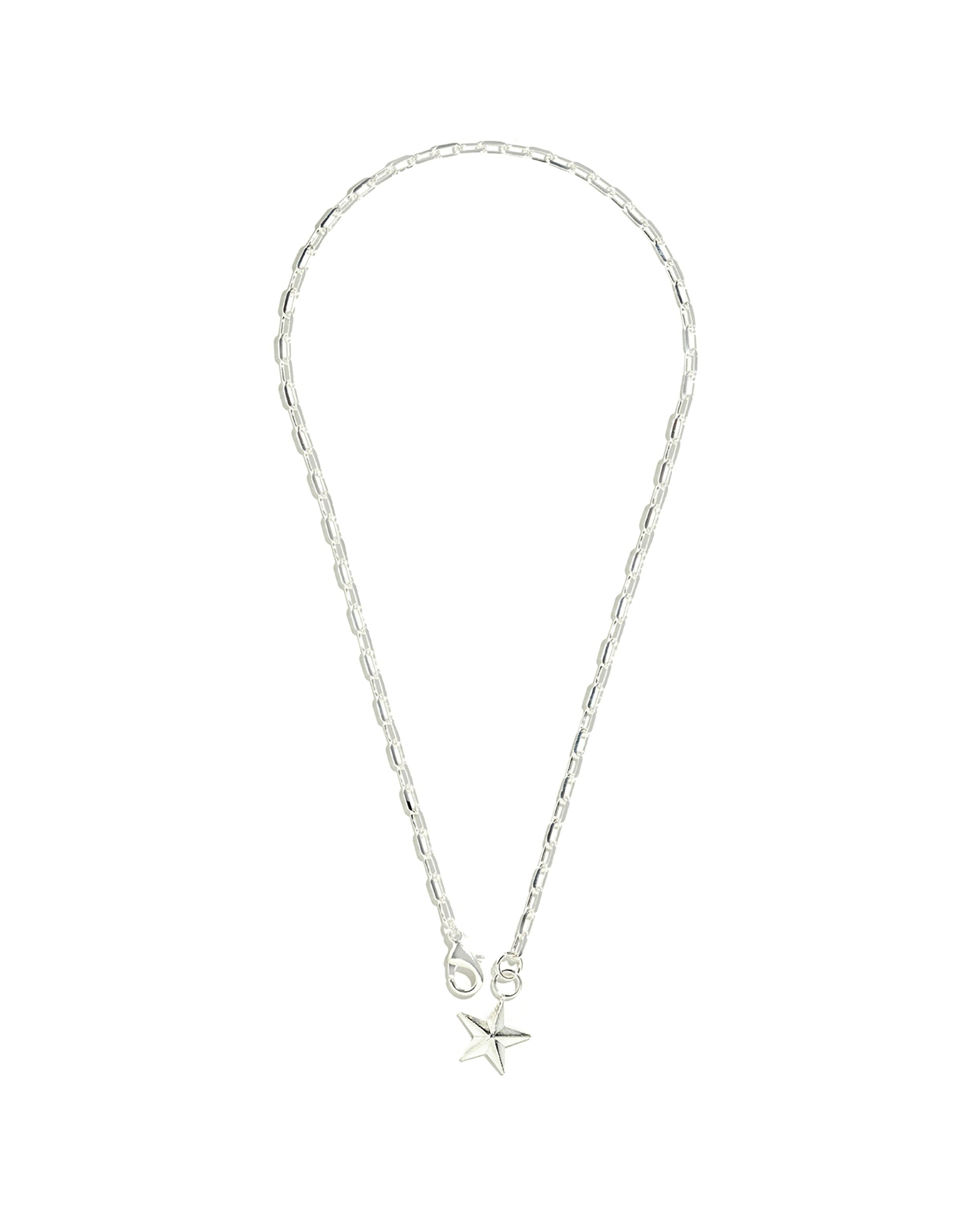 Maxi gold-plated star necklace MONSIEUR SIMONE Silver